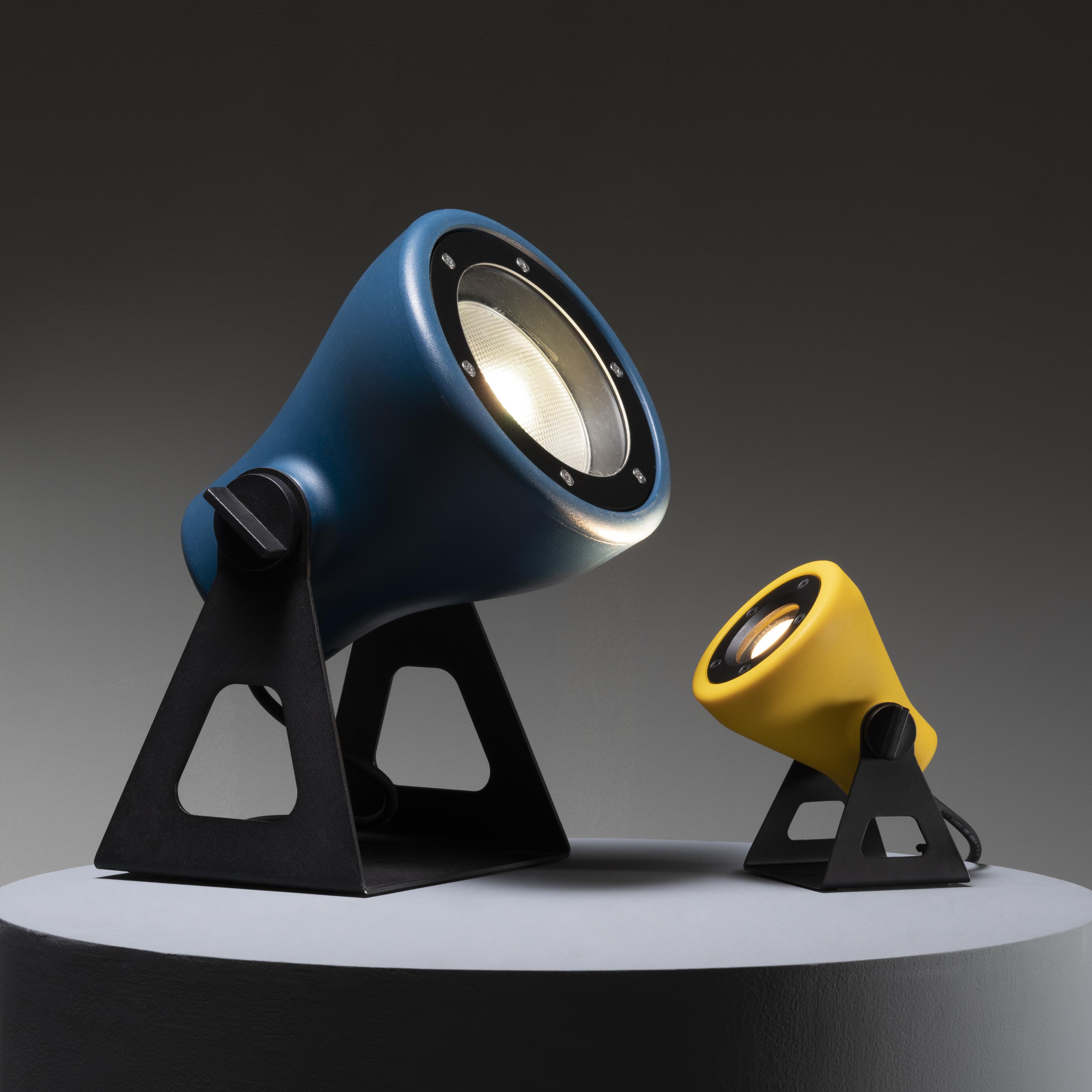 Lampa zewnętrzna podłogowa FROG żółty