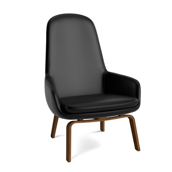 Upholstered armchair High nutty base