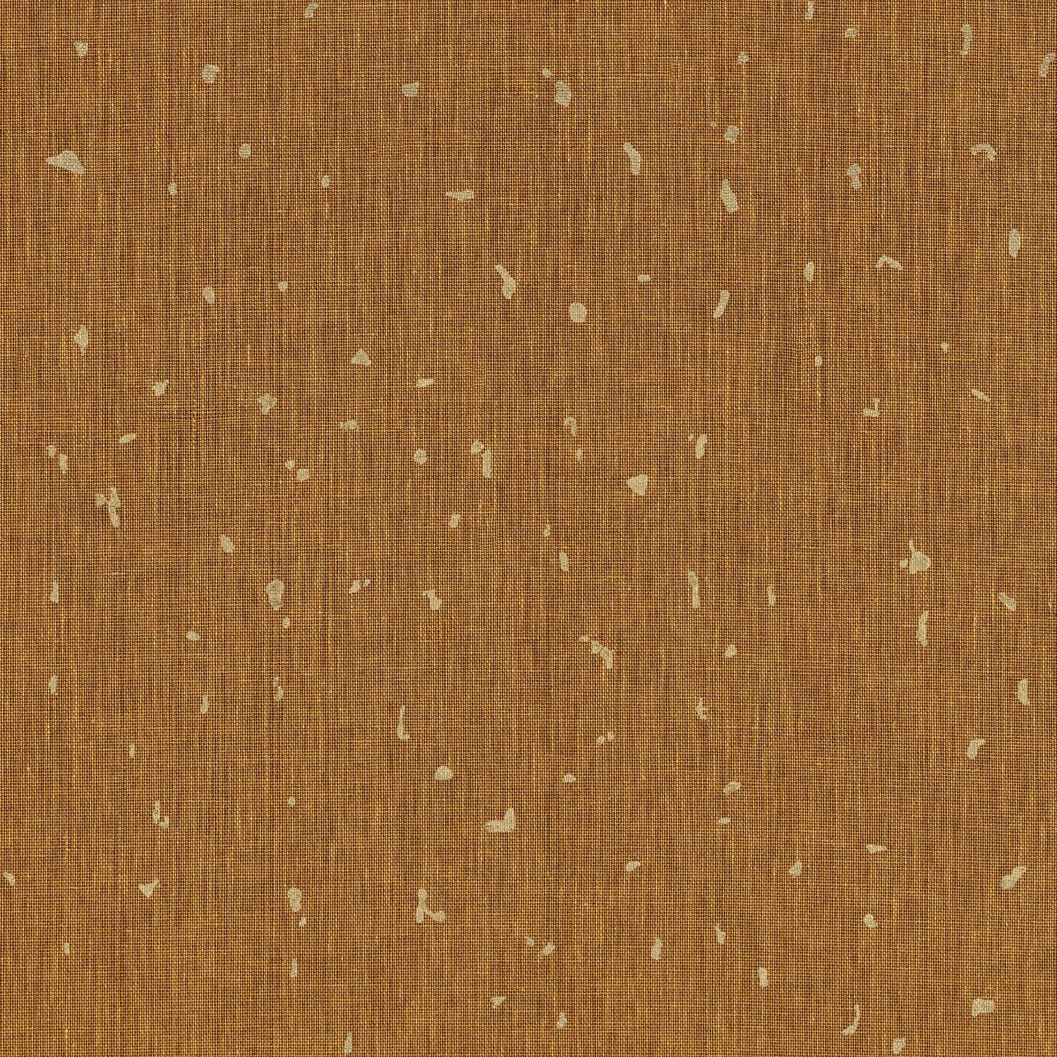 Tapeta tekstylna metaliczna PEPITE - AMBRE ciemny bursztynowy – Casamance