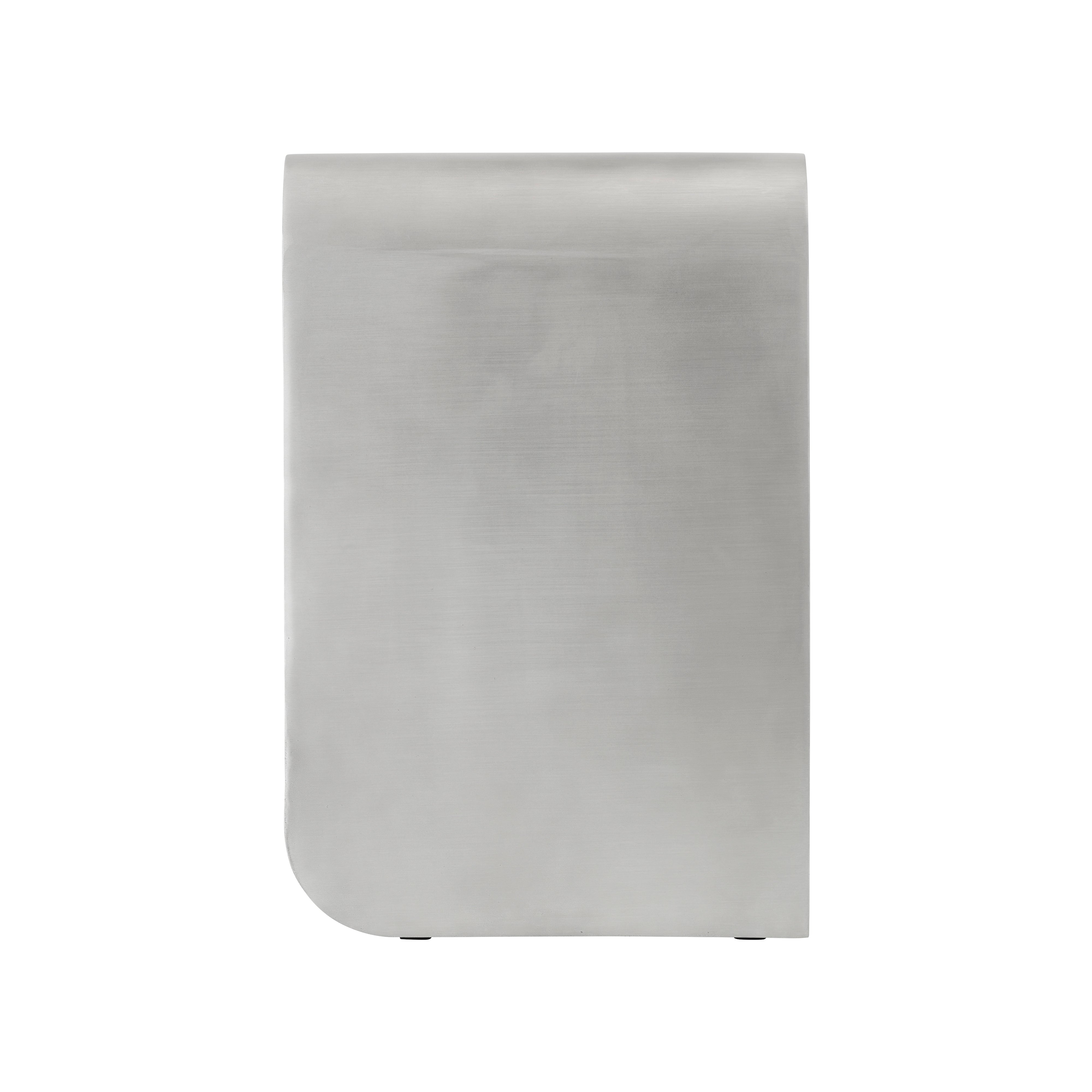 VOLUME Aluminium-Beistelltisch