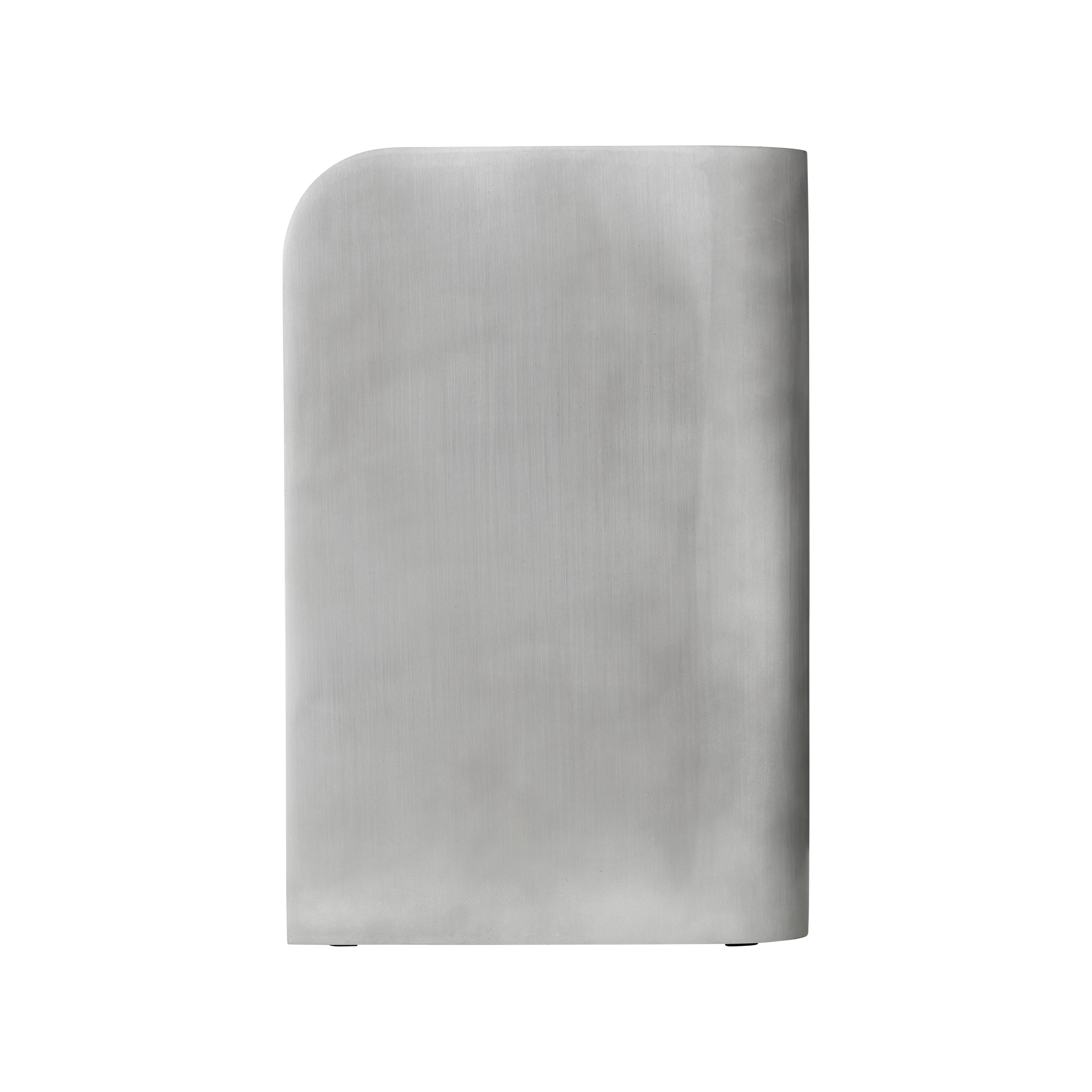 VOLUME Aluminium-Beistelltisch