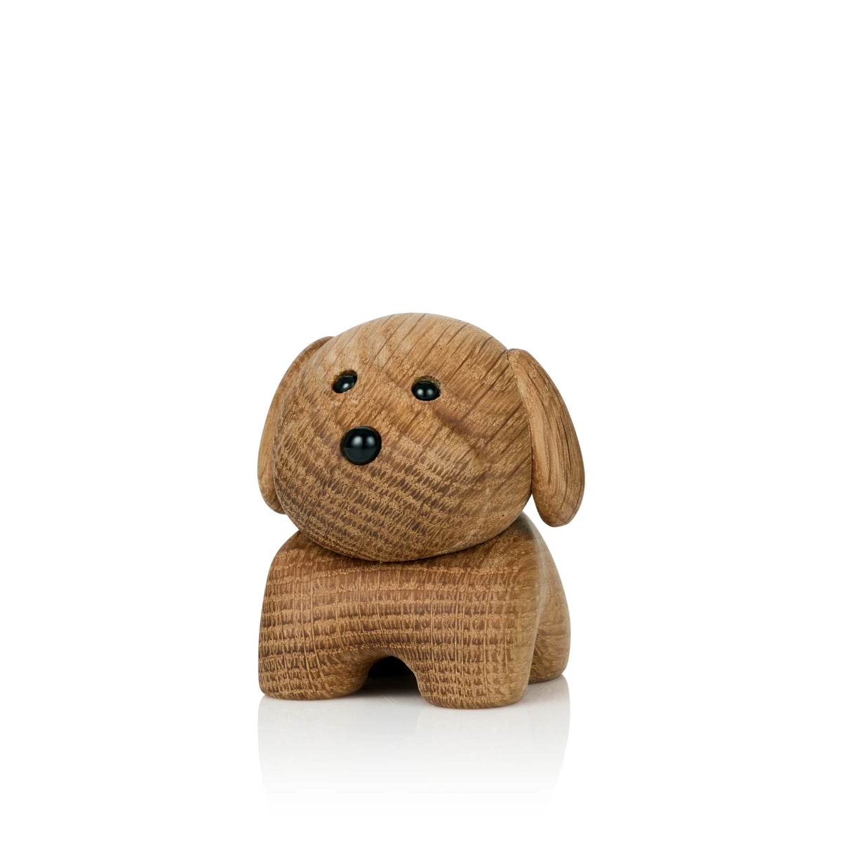 Decoratieve figuur DOG eikenhout