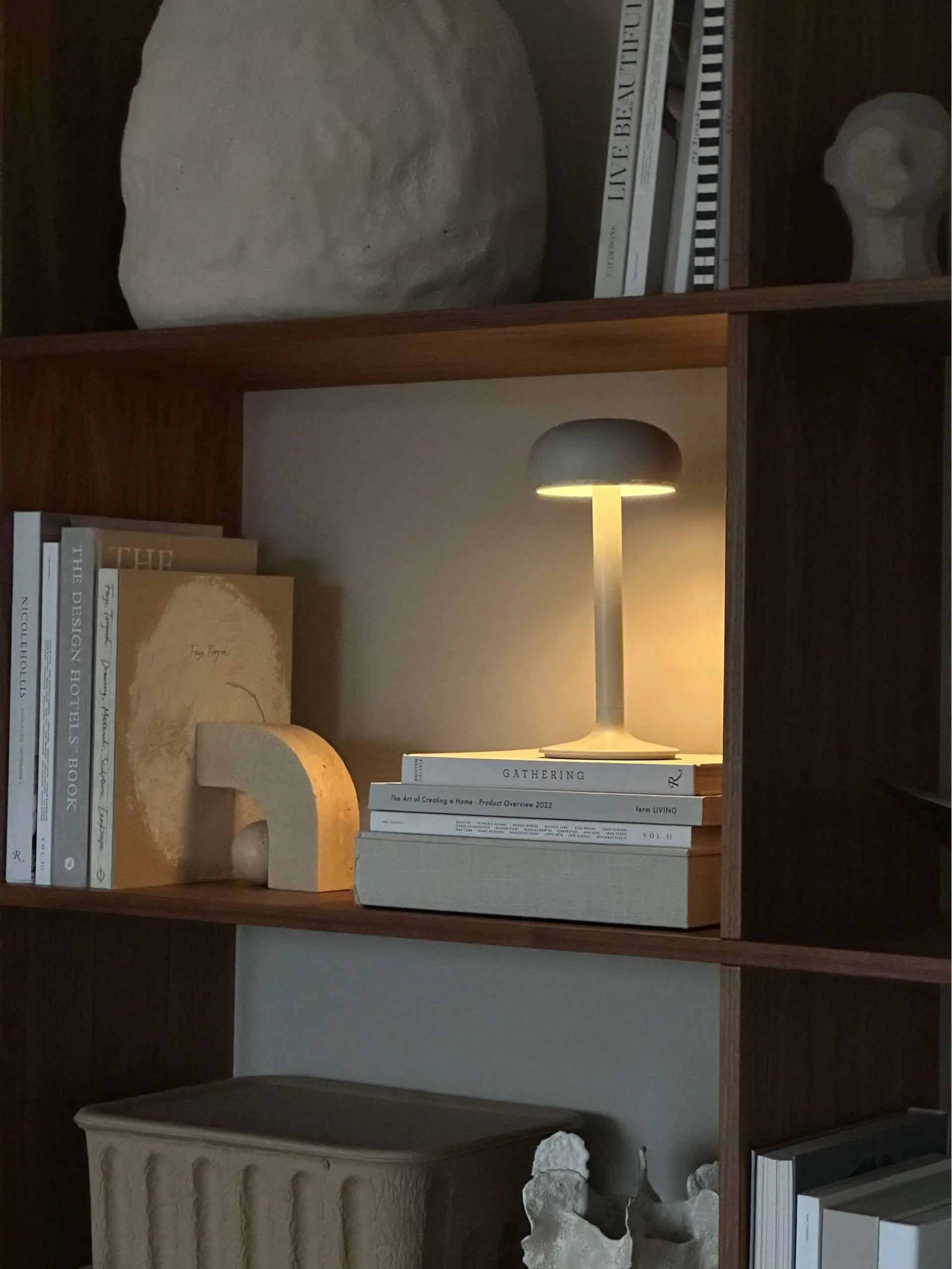 Tragbare Lampe EMENDO grau