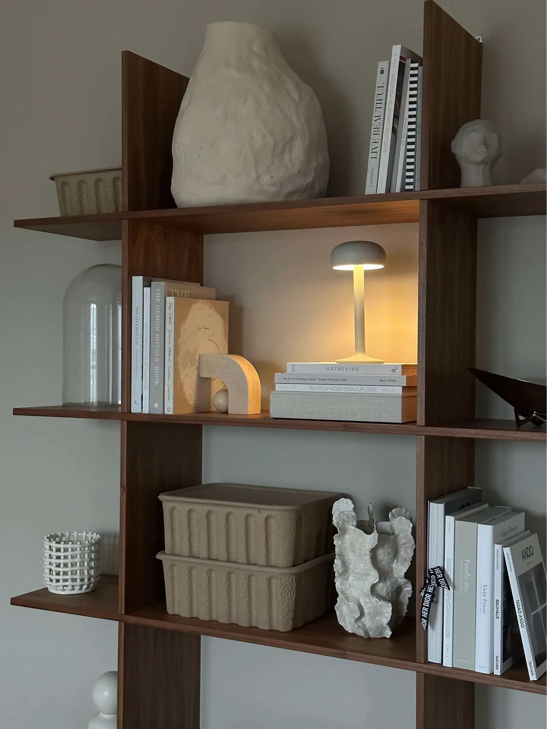 Tragbare Lampe EMENDO grau