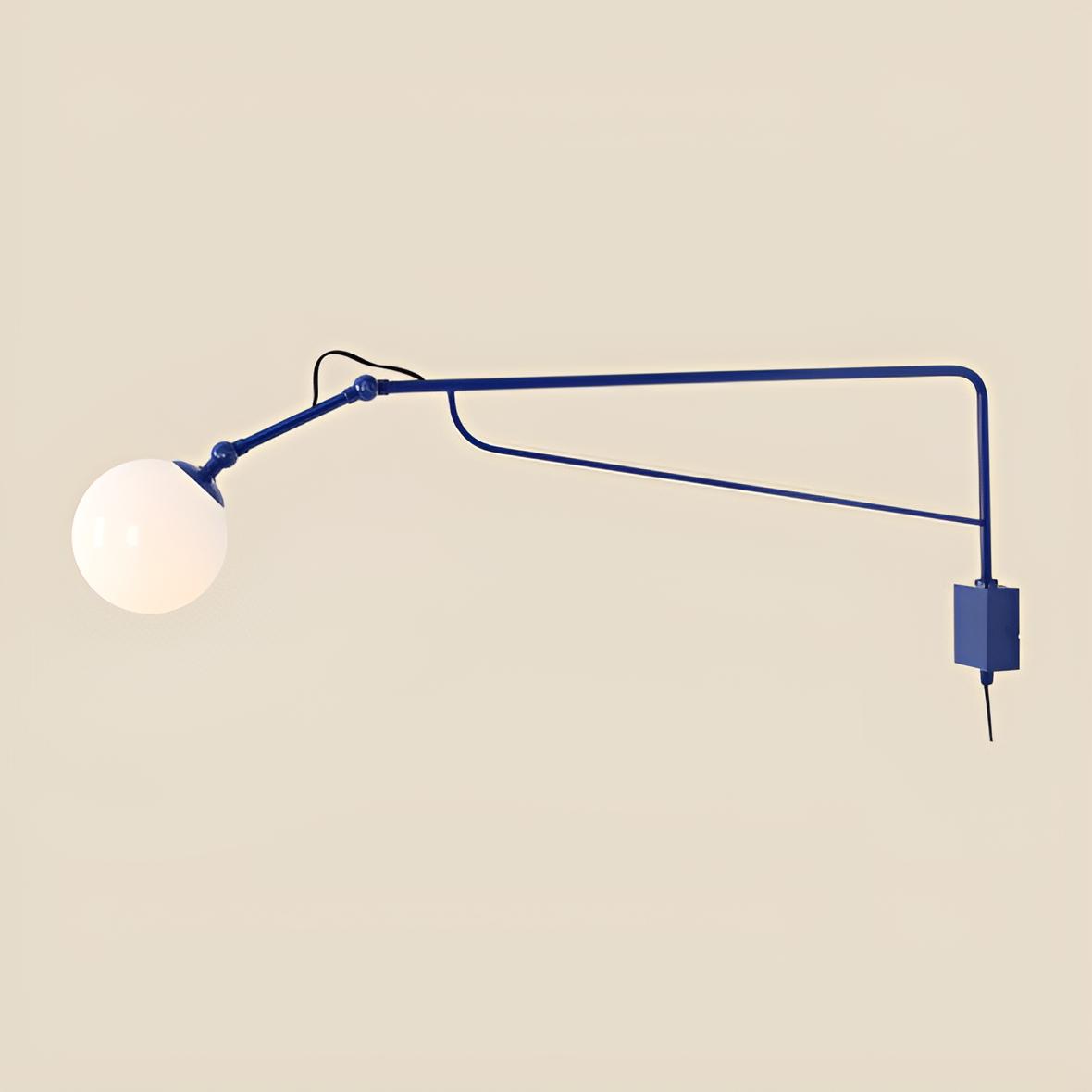 Adjustable Wall Lamp with Arm SOHO COBALT Blue