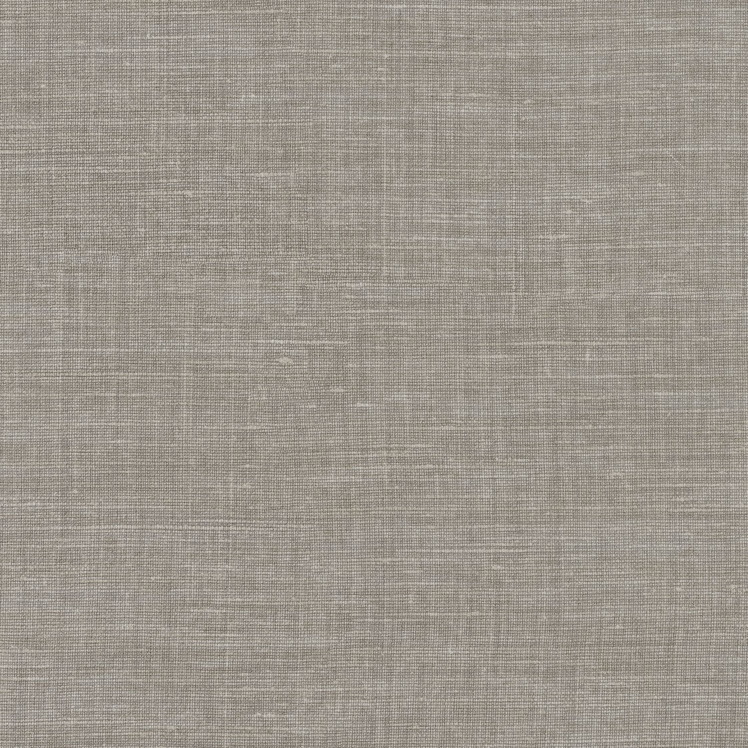 Structural wallpaper resembling linen canvas SHINOK - GRIS FER warm gray