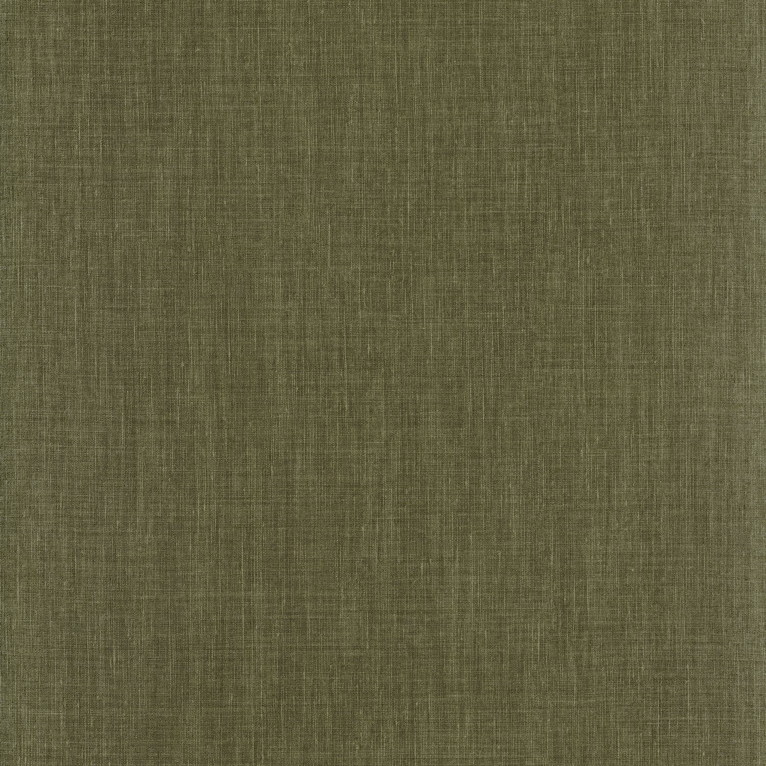 Tapeta strukturalna imitująca lniane płótno SHINOK - LICHEN khaki zielony – Casamance