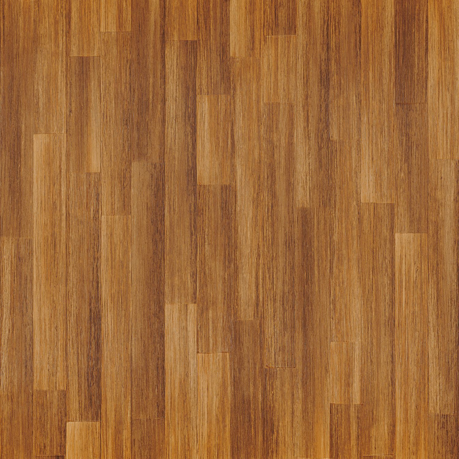 Structuurtapijt dat houten planken imiteert SAPELLI - AMBRE goudbruin