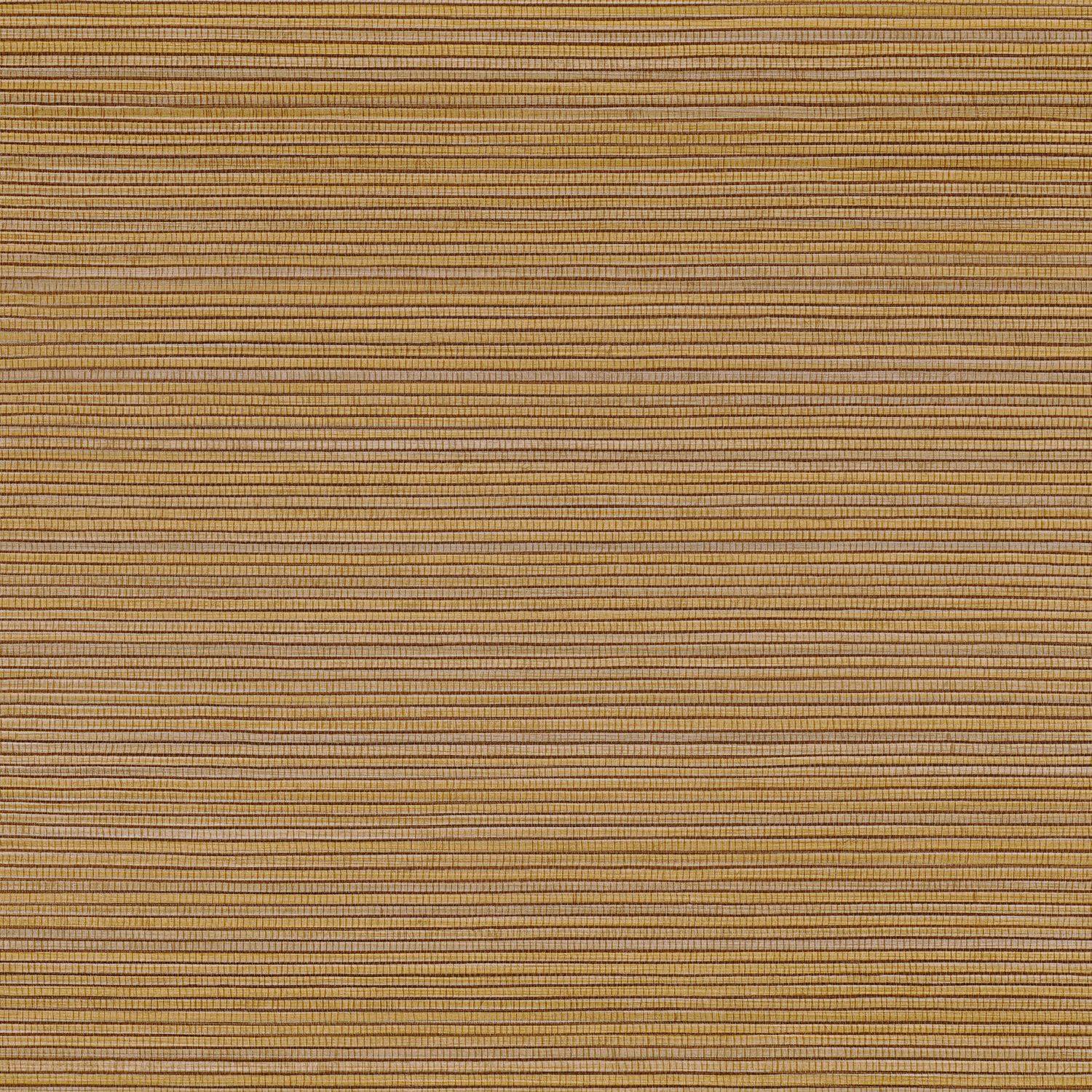 Strukturierte Tapete, die pflanzliches Gewebe imitiert PANDAN - OCRE gold