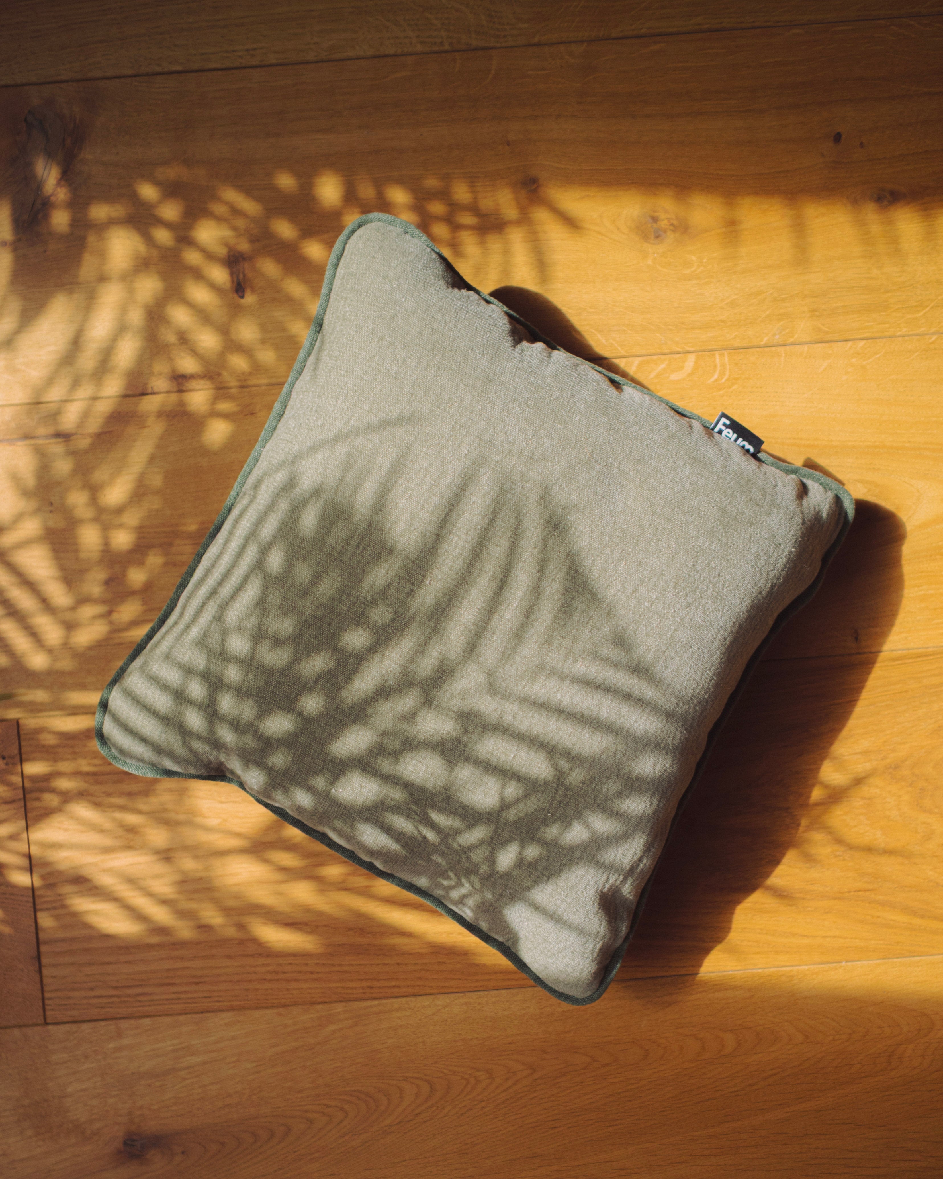 MIU cushion olive green