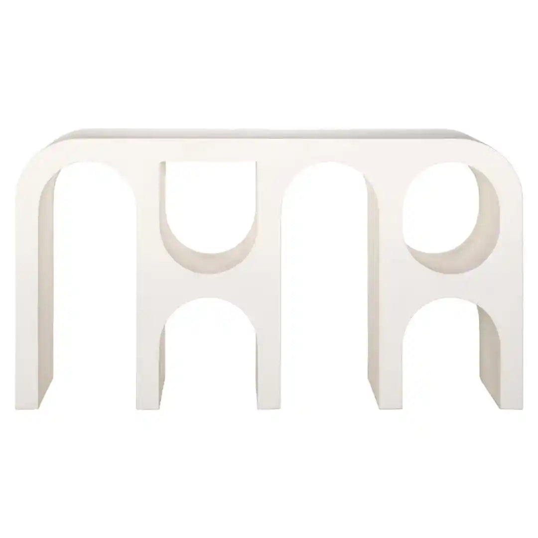 Konsole mit Bögen BLOOMSTONE weiß