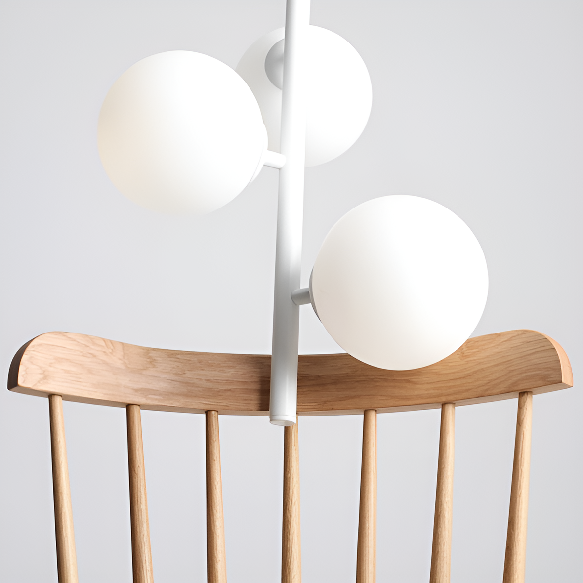 Hängelampe FINN TRIO weiß