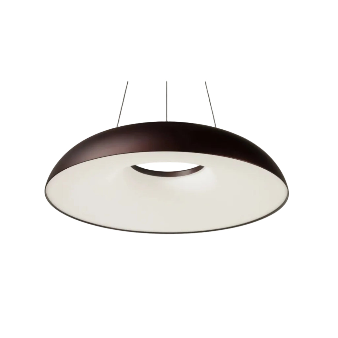 Hanglamp MAGGIOLONE mat bruin