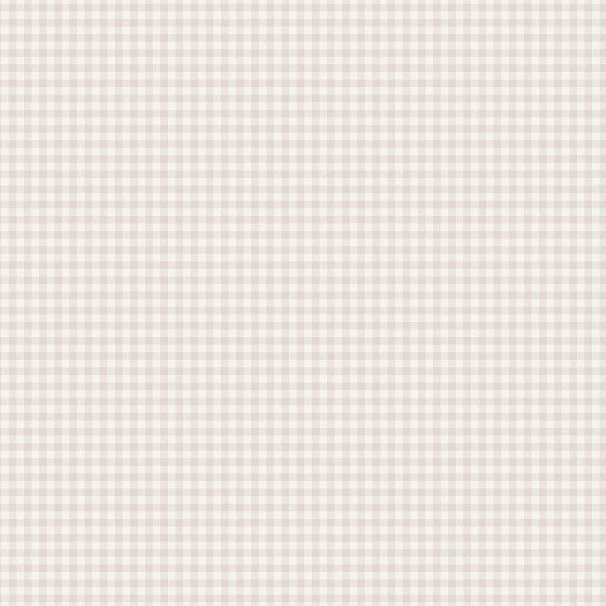 Structuurtapijt dat linnen in ruitpatroon imiteert PICNIC CHECK roze met wit