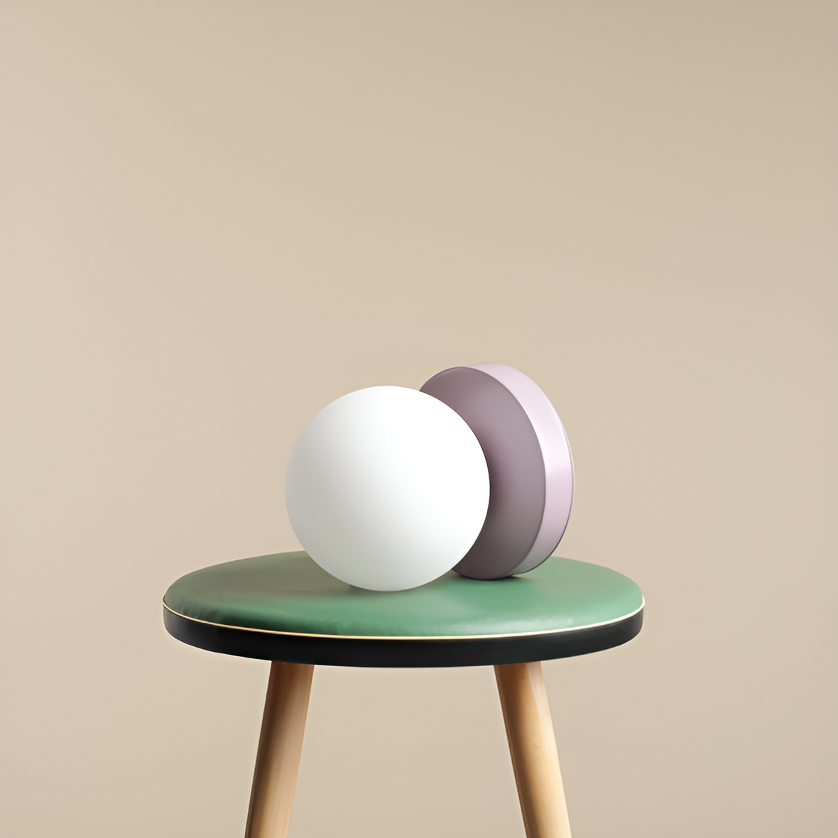 Liliowy Ball table lamp