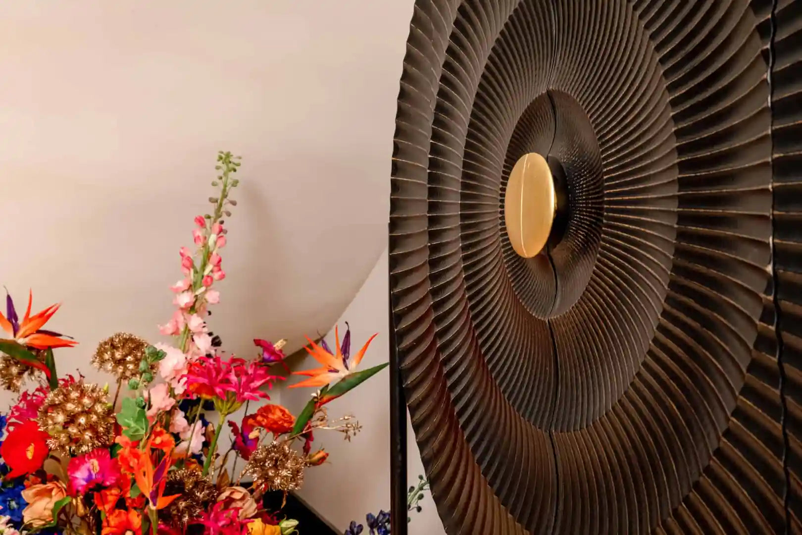 FEDA black bar cabinet