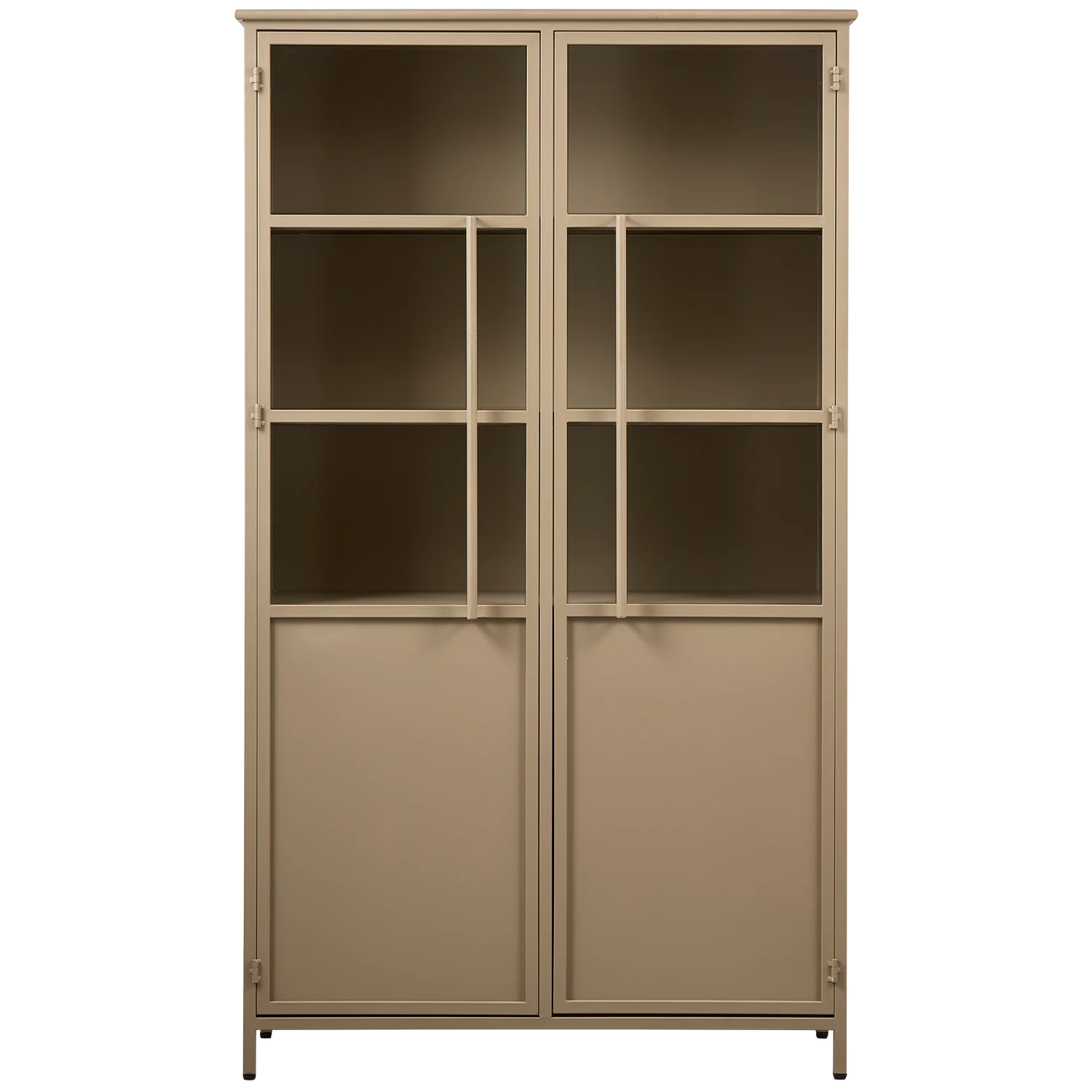 Regał EXHIBIT khaki – metal