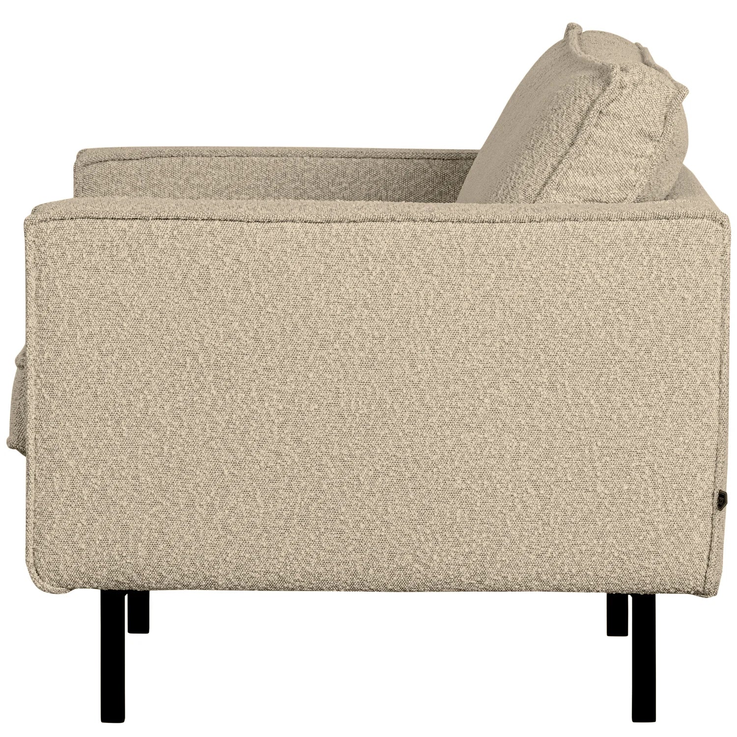 Rodeo Bouclé beige armchair