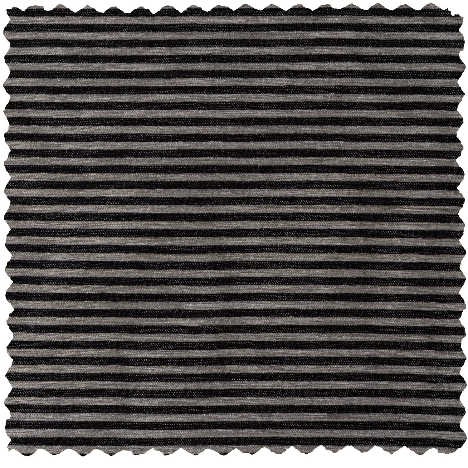 2.5-seater sofa Rodeo black and white striped