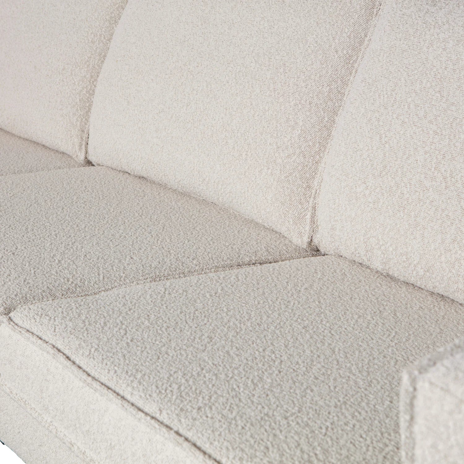 3-Sitzer-Sofa Rodeo Cream Bouclé