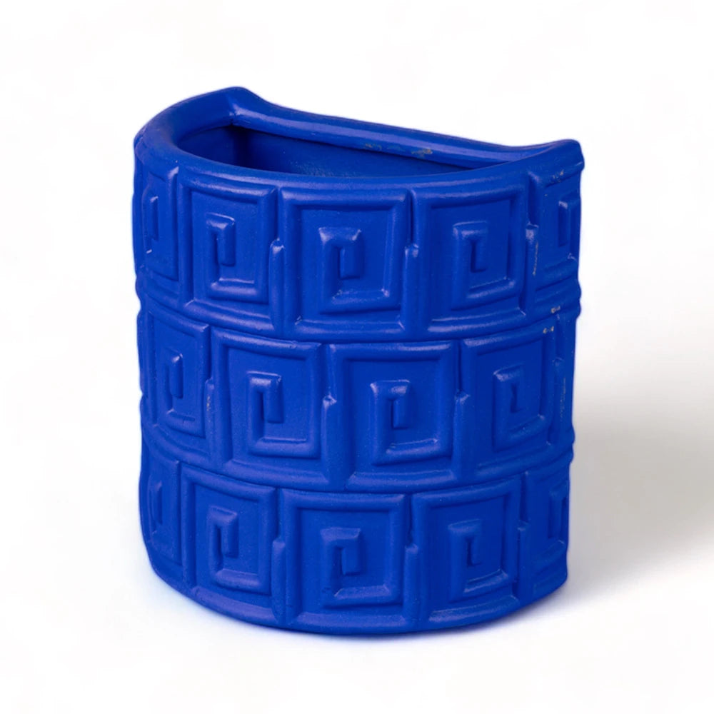 Muurvaas GRECHE blauw
