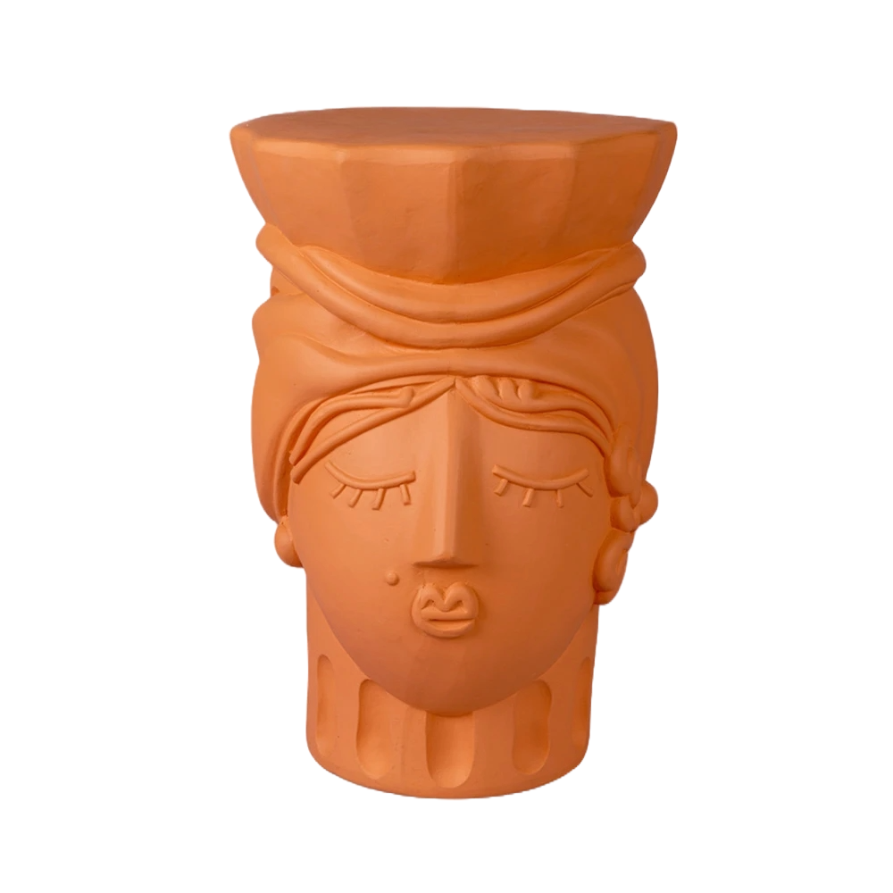 Hocker MAGNA GRAECIA - FRAU Terakota