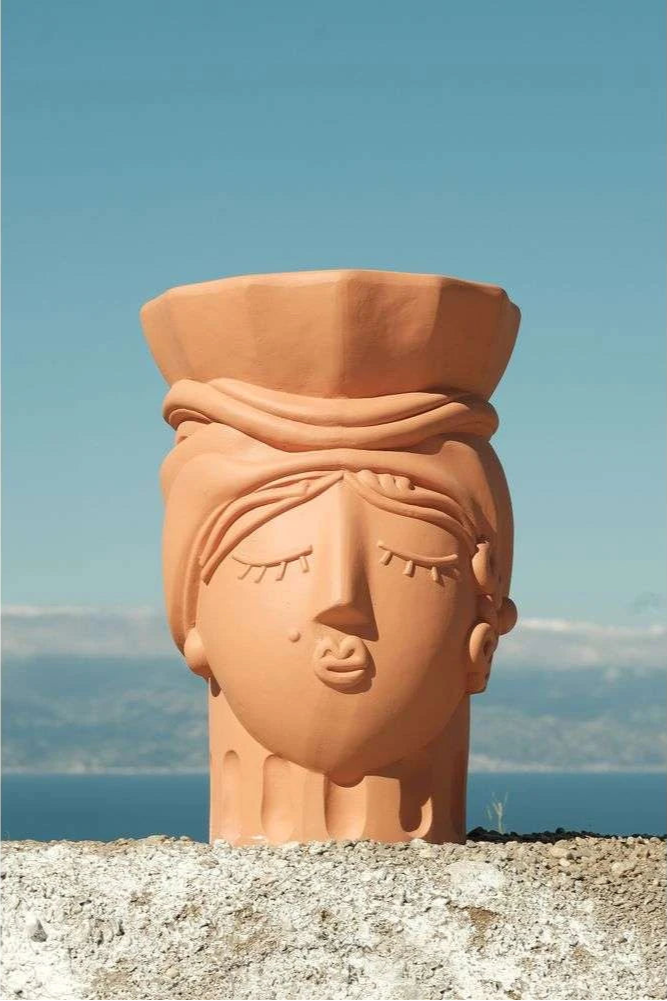 Hocker MAGNA GRAECIA - FRAU Terakota