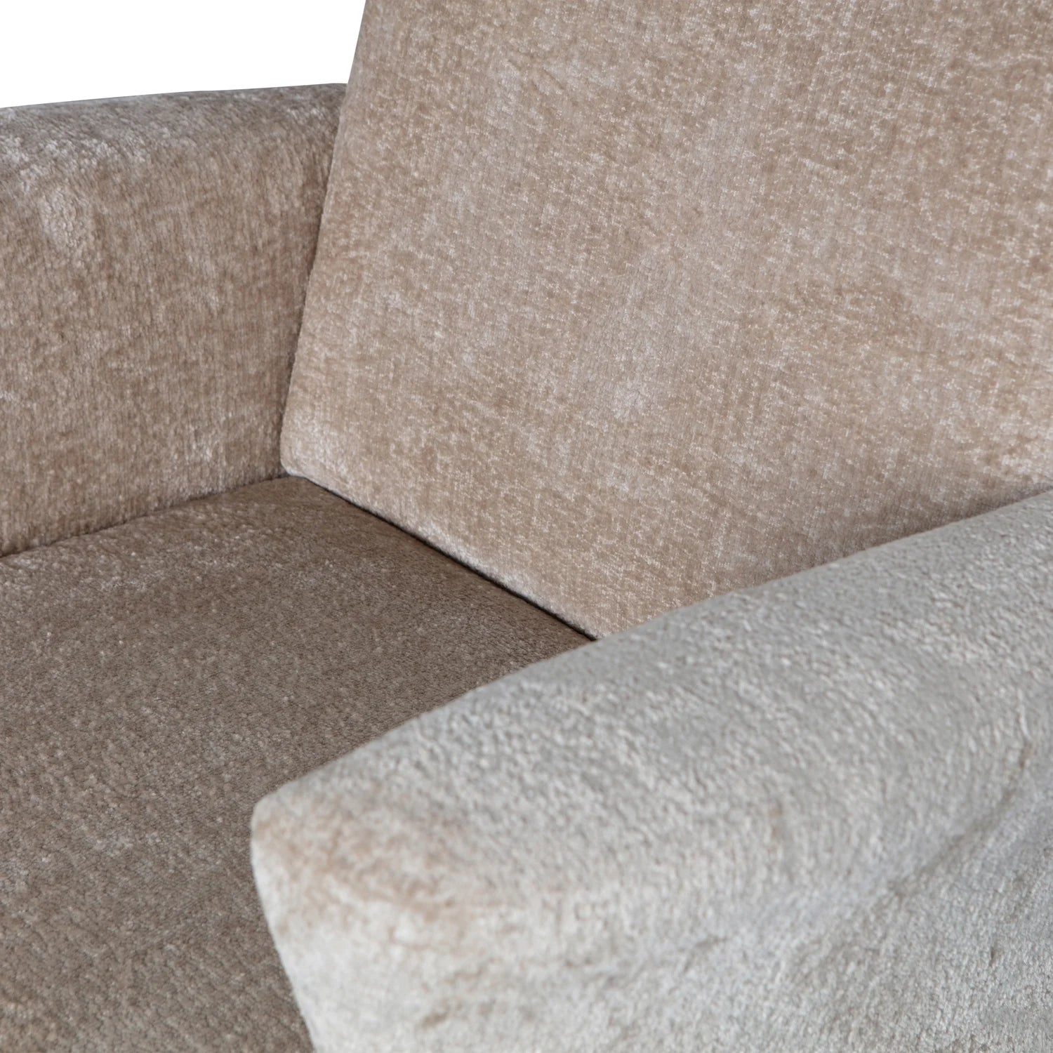 Muse beige armchair