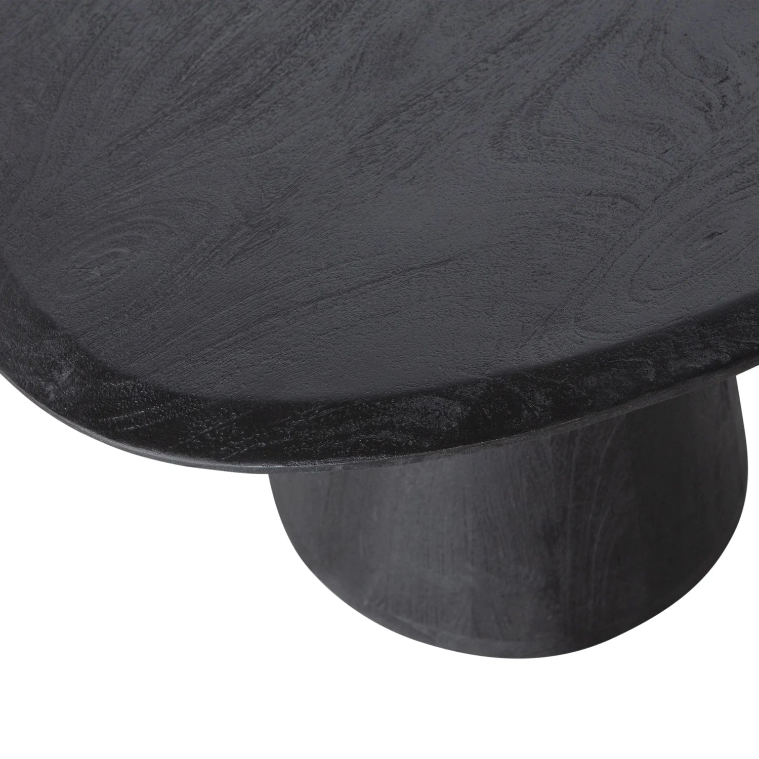 Coffee table Posture black mango wood
