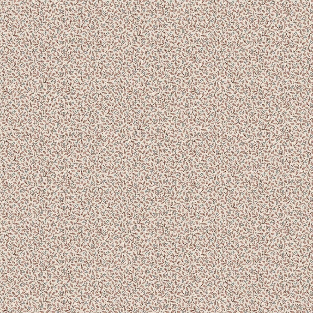 Beige wandtapijt met plantenmotief IDA bruin met wit