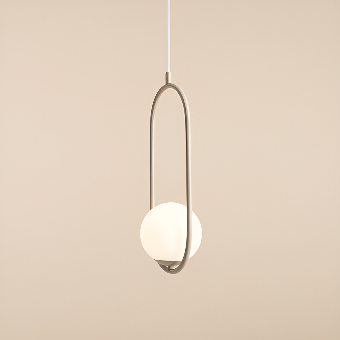 Lampa wisząca RIVA beżowy – Artera
