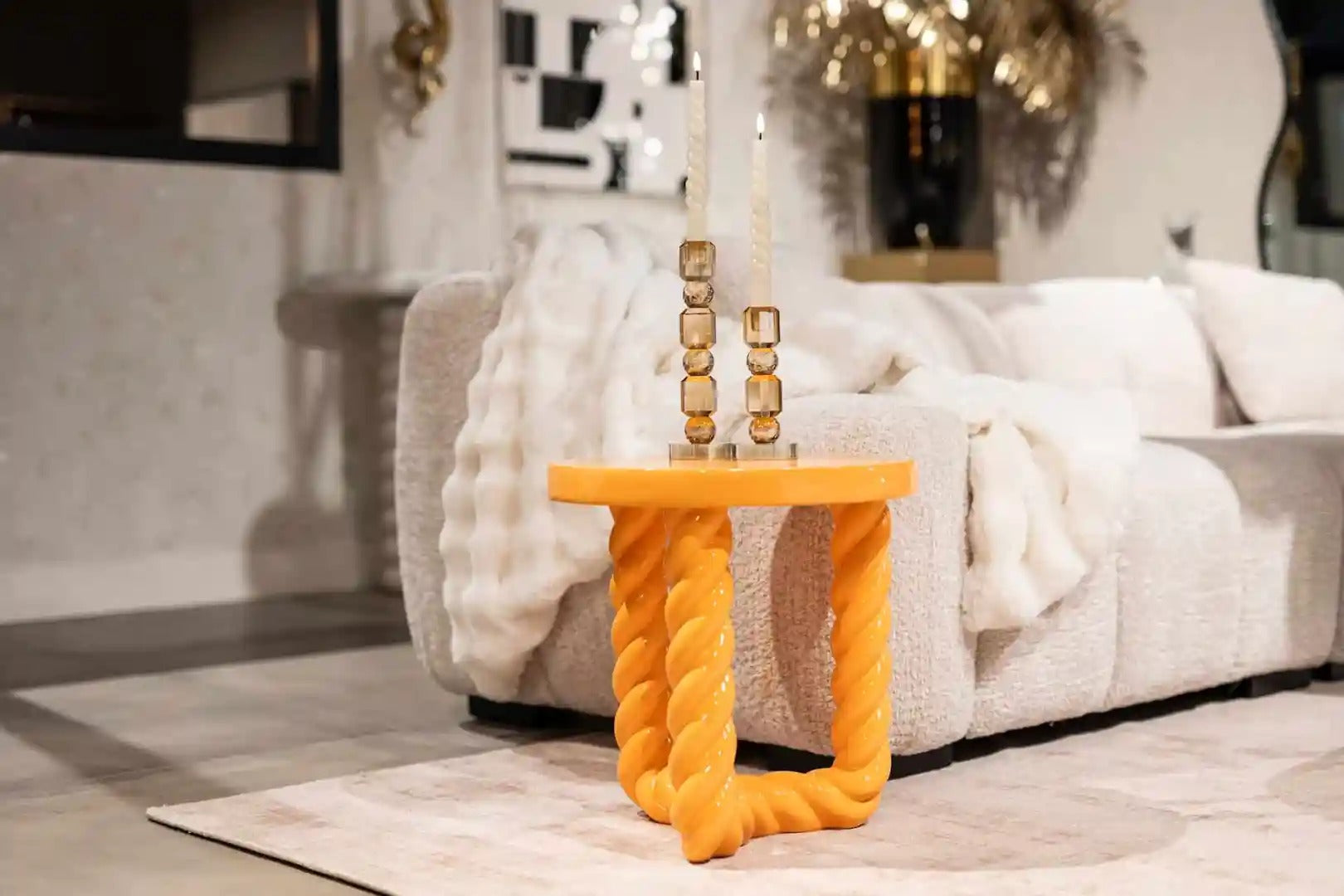 Zijtafel ROSLY oranje