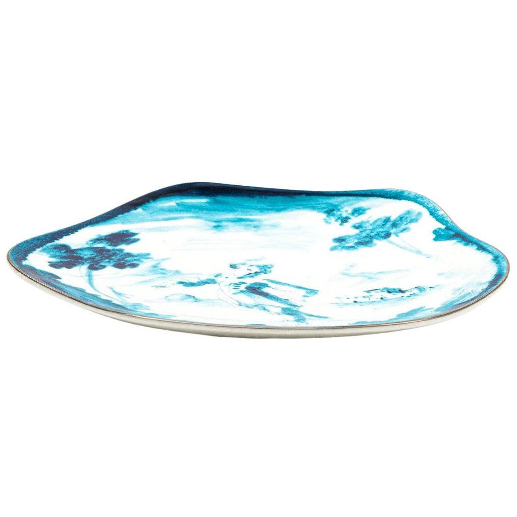 Classic on Acid plate - porcelain fiorentino