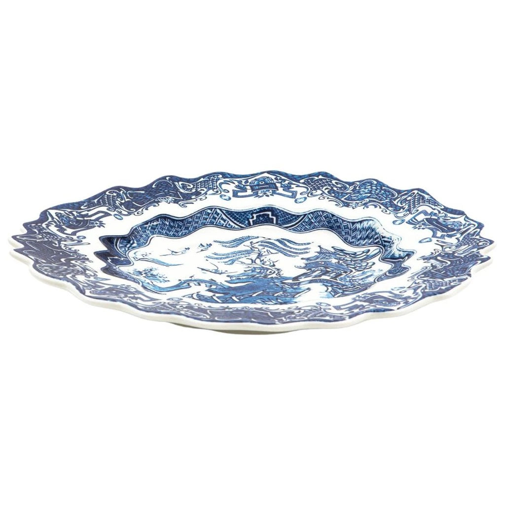 Teller CLASSIC ON ACID - WILLOWAVE porselein