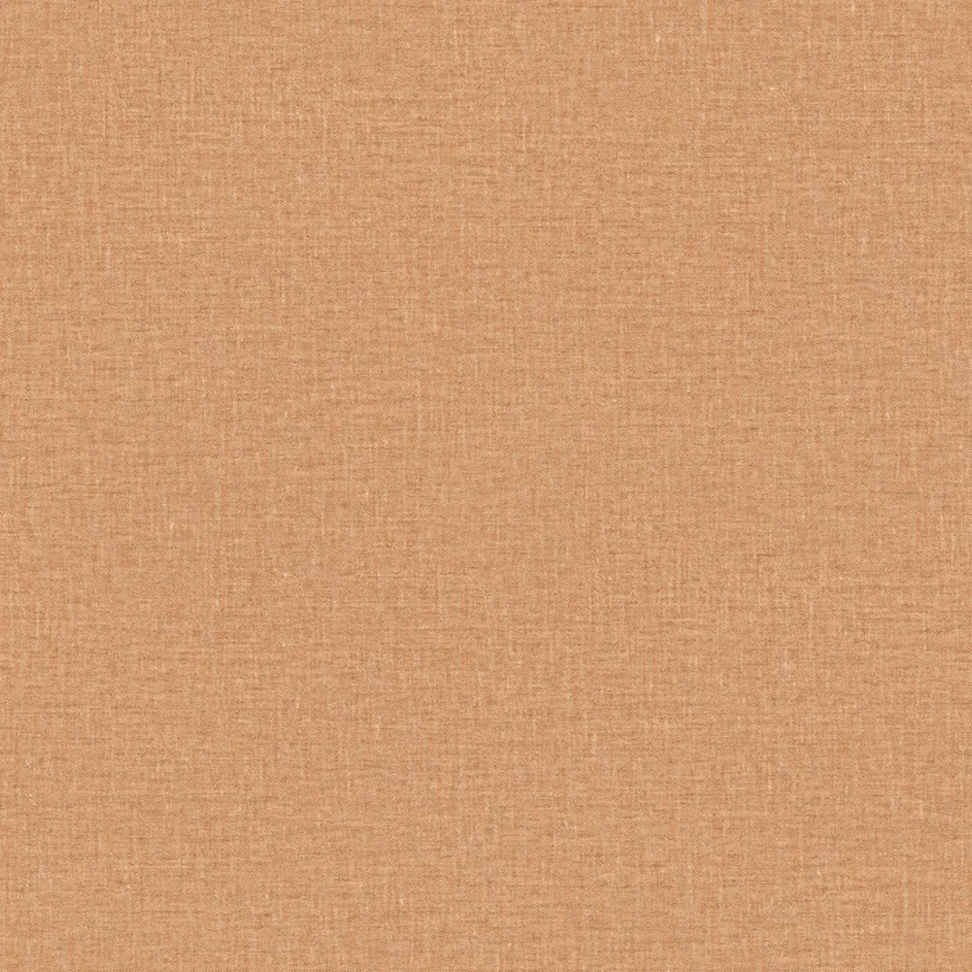 Structural wallpaper imitating linen canvas LINA - NUDE caramel beige