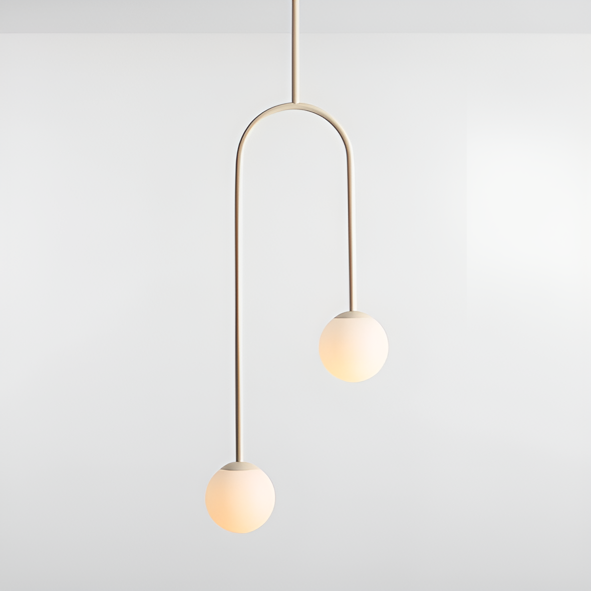 NAVE DUO ceiling lamp cream