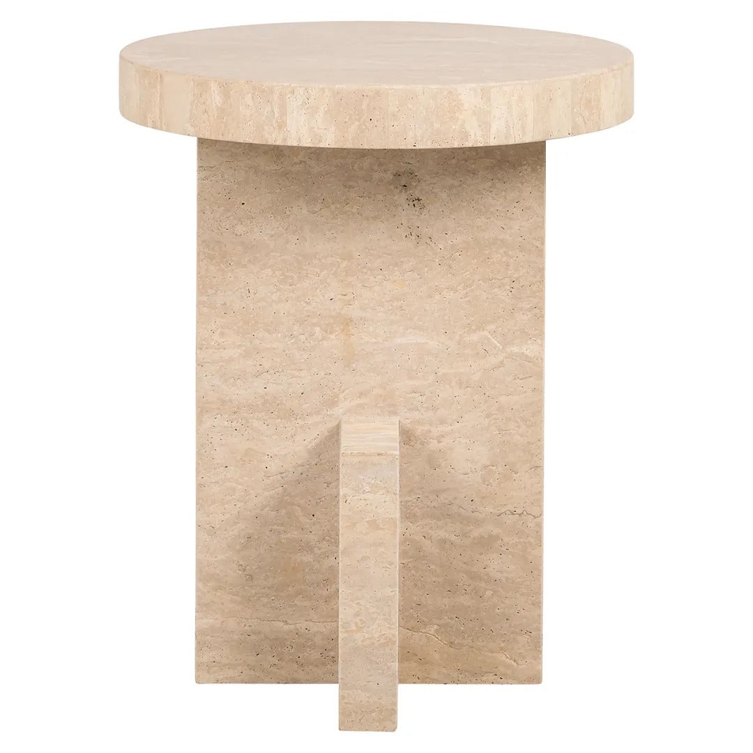 Beistelltisch BILTMORE beige Travertin