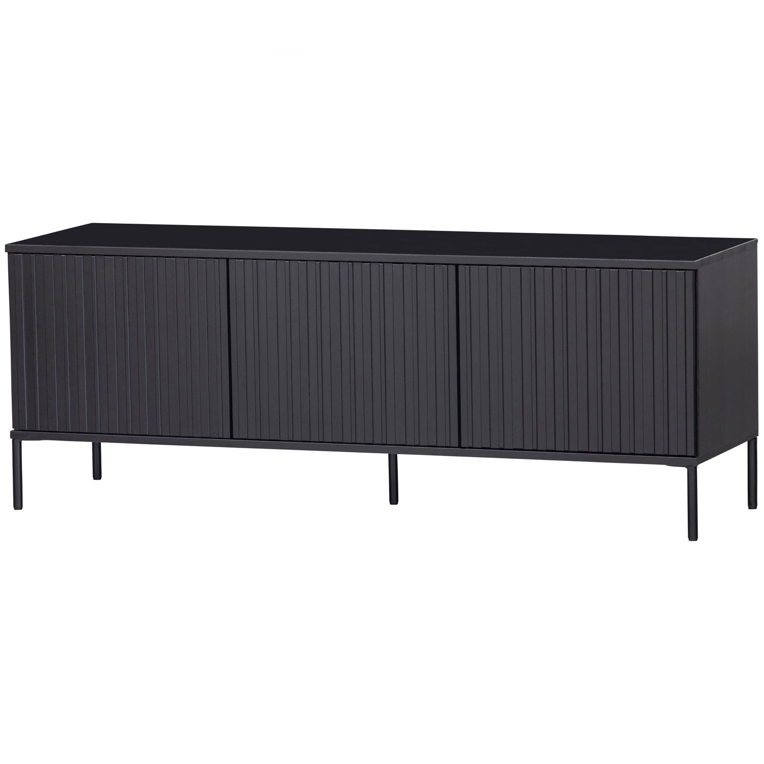 RTV-Sideboard NEW GRAVURE schwarz