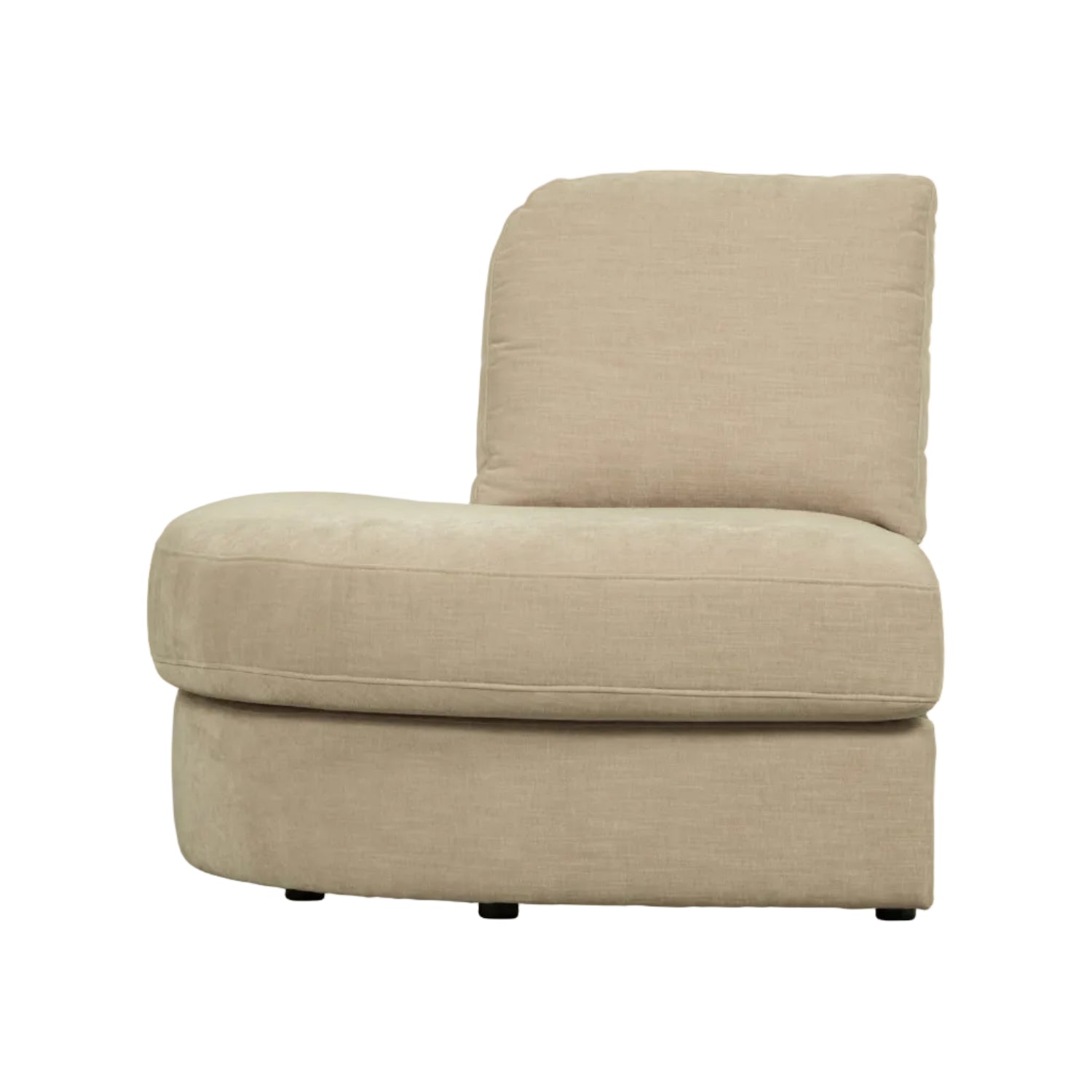 Sofa FAMILY - moduł otwarty lewostronny piaskowy – Woood