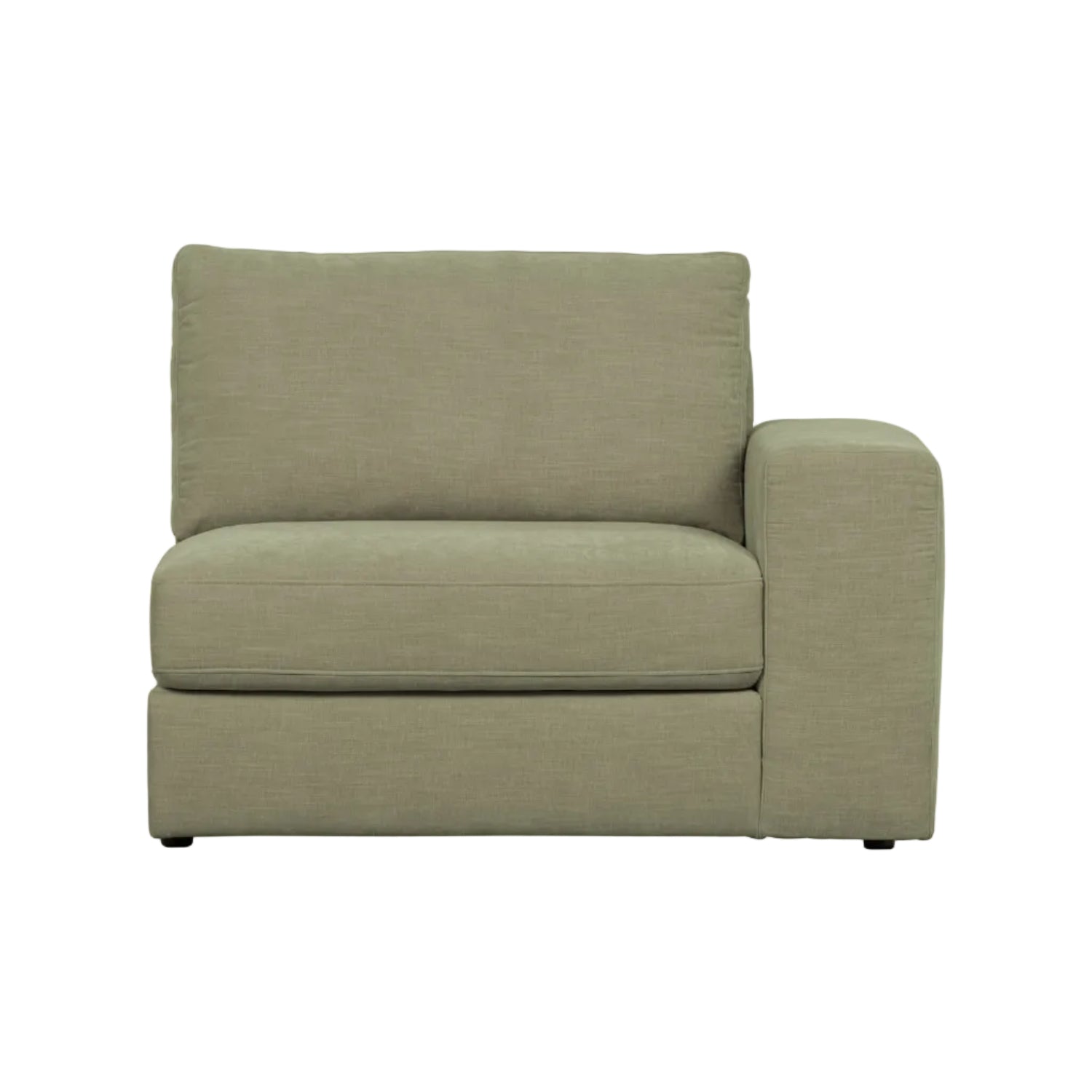 Sofa FAMILY - right-side end module green