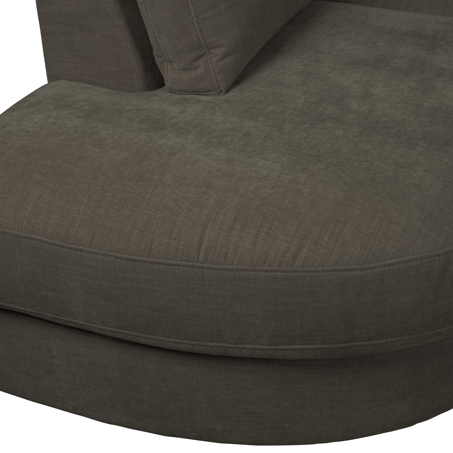 Sofa FAMILY - offenes Modul linksseitig in Anthrazit