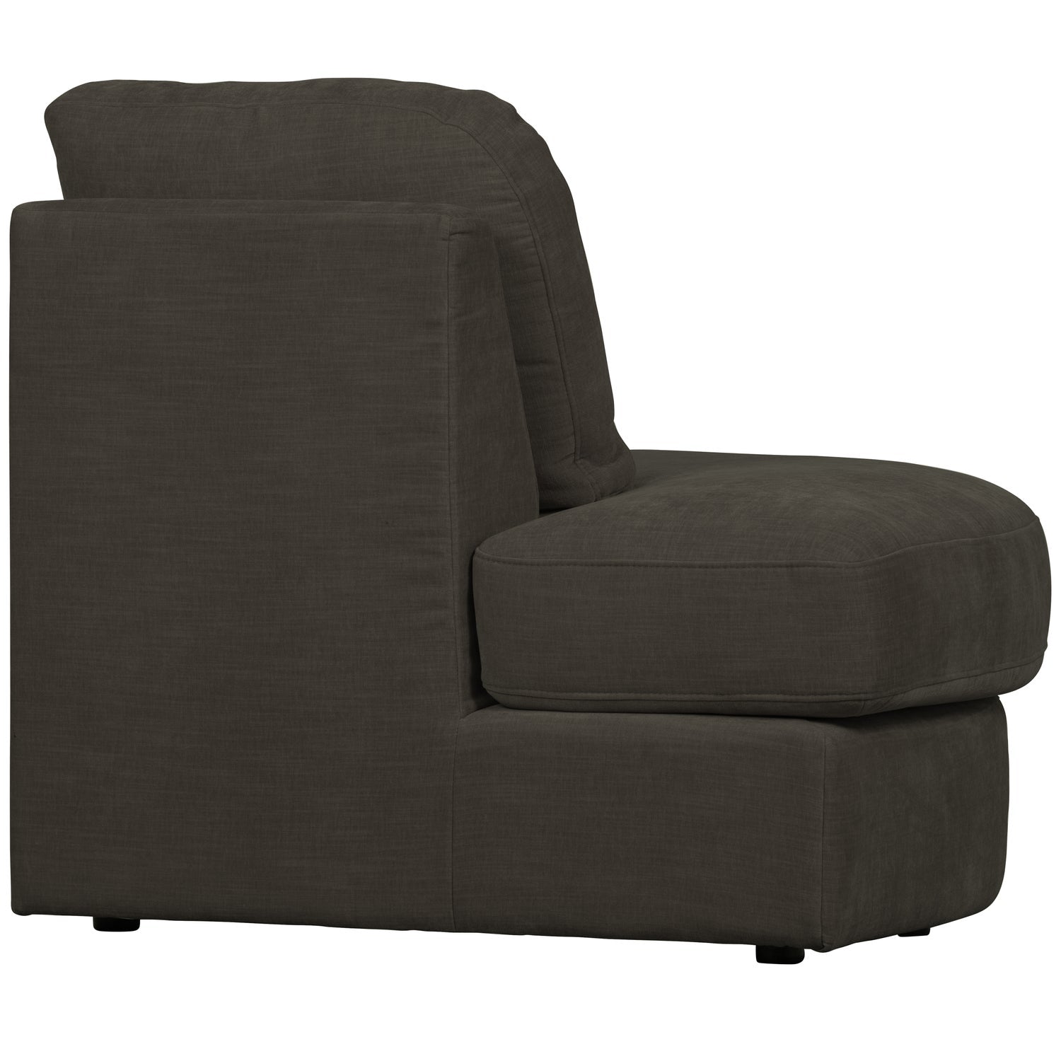 Sofa FAMILY - offenes Modul linksseitig in Anthrazit