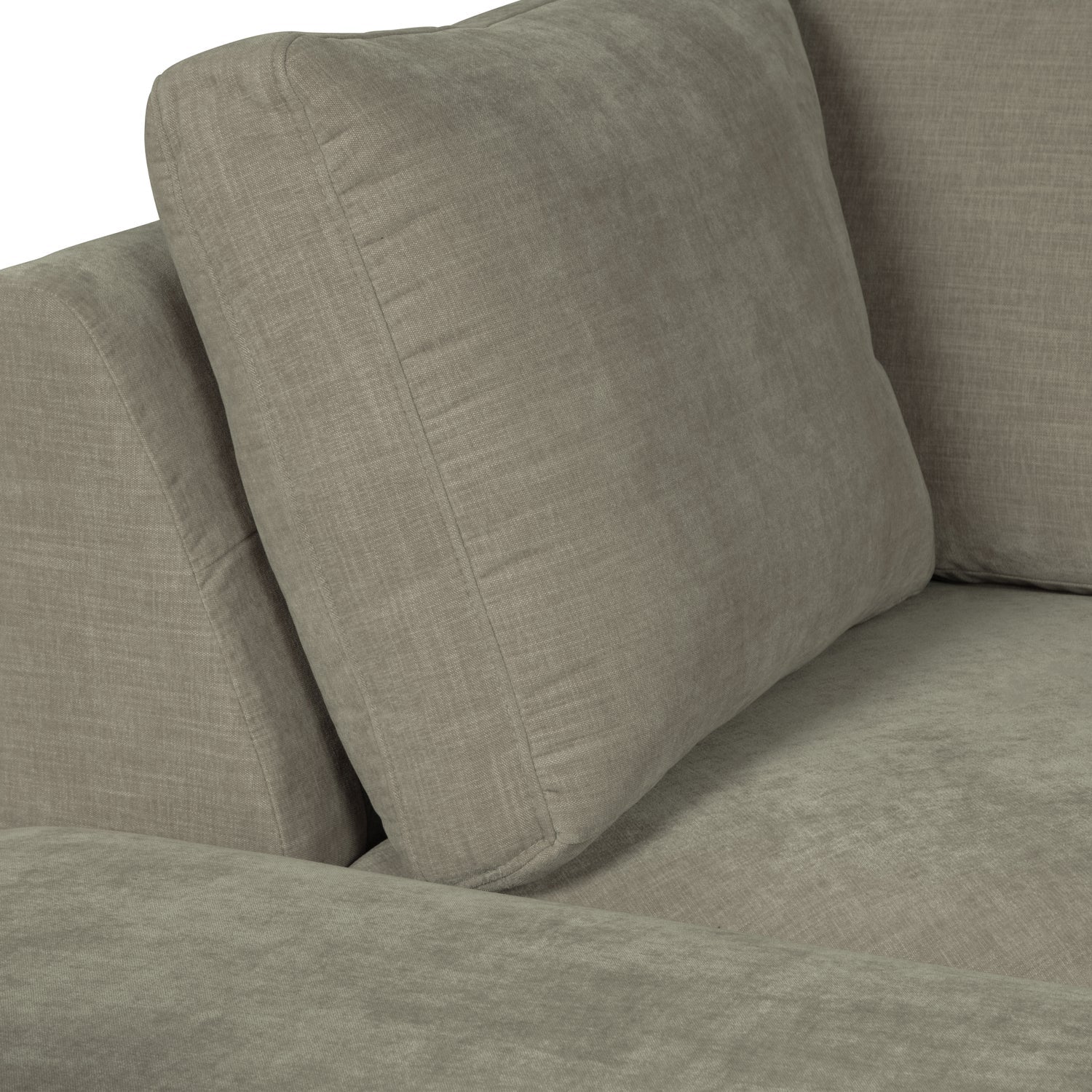 Sofa FAMILY - moduł narożny ciepły szary – Woood