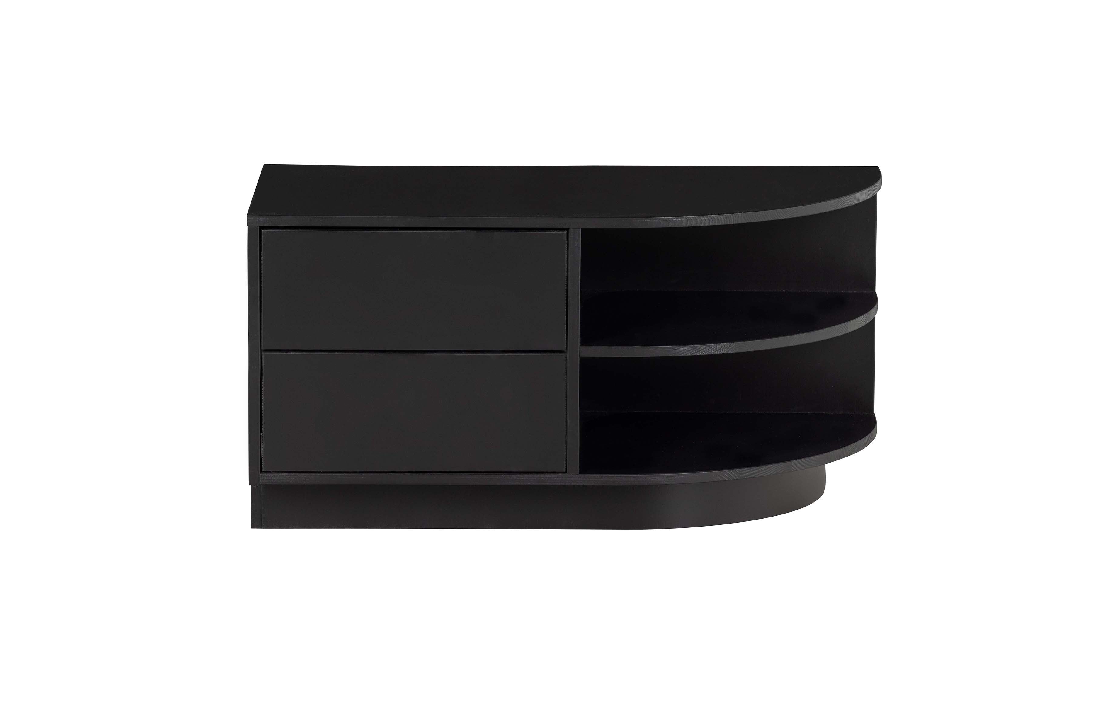 Komoda prawostronna FINCA czarny Woood Exclusive Eye on Design