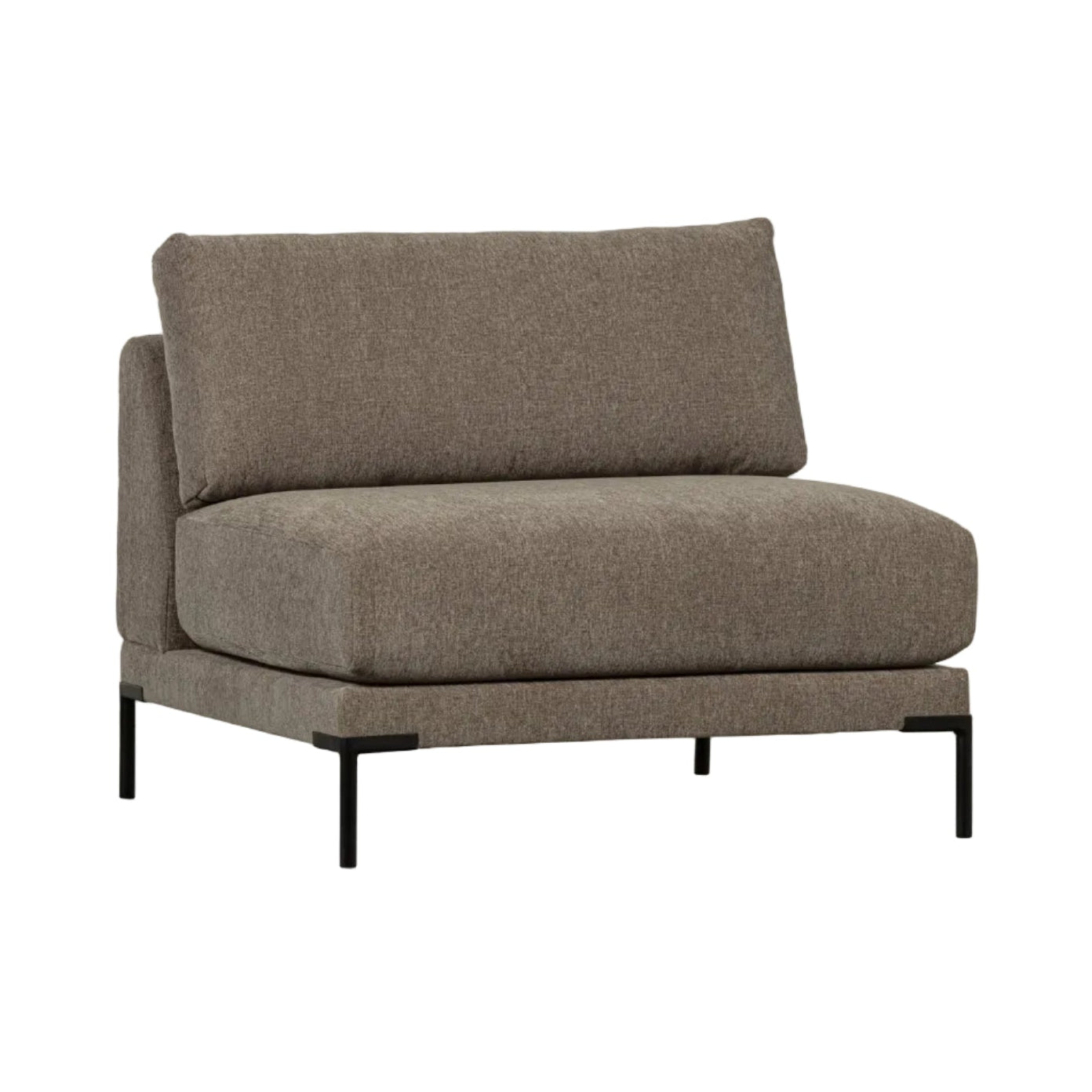 Fotel / moduł COUPLE taupe – Woood