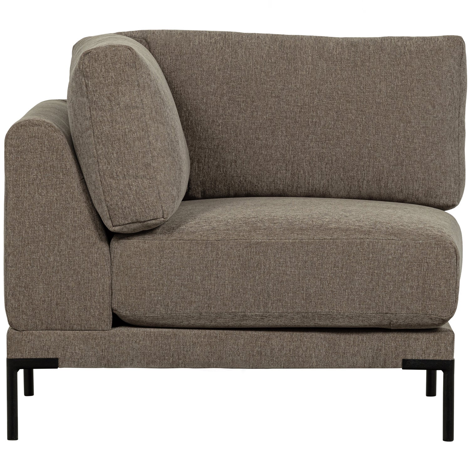 Sofa COUPLE - hoekmodule taupe