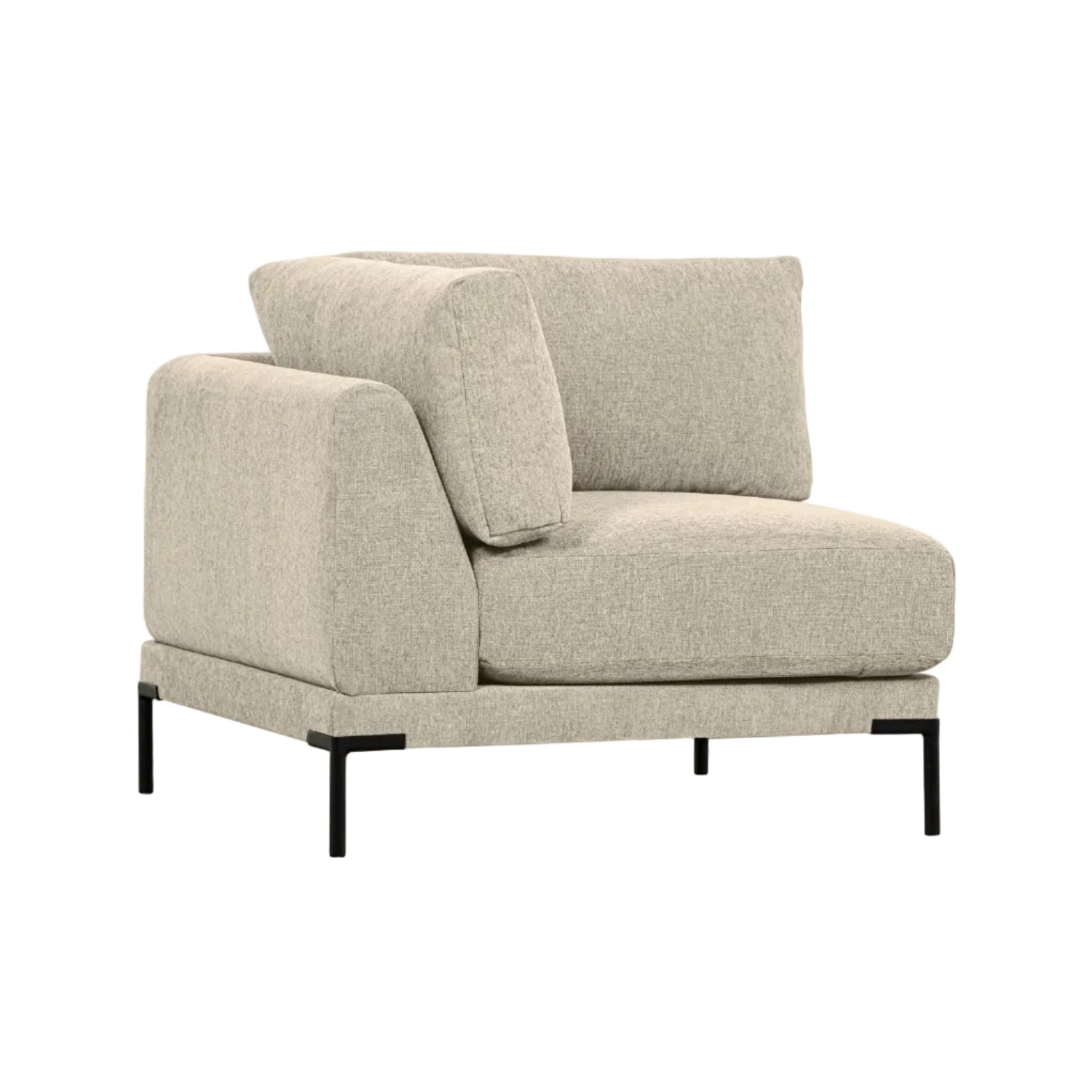 Sofa COUPLE - Eckmodul sandfarben