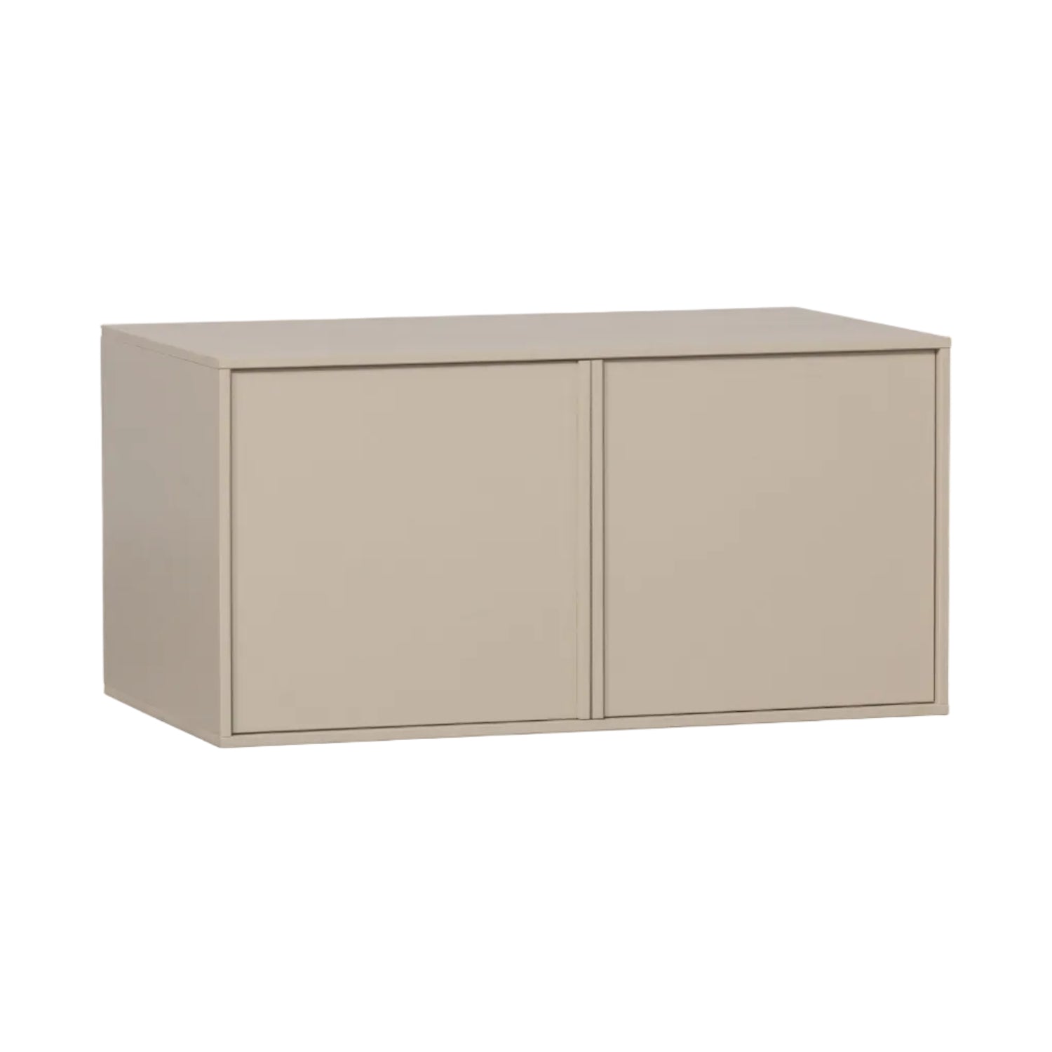 Kast 2-deurs DAILY grijsbeige