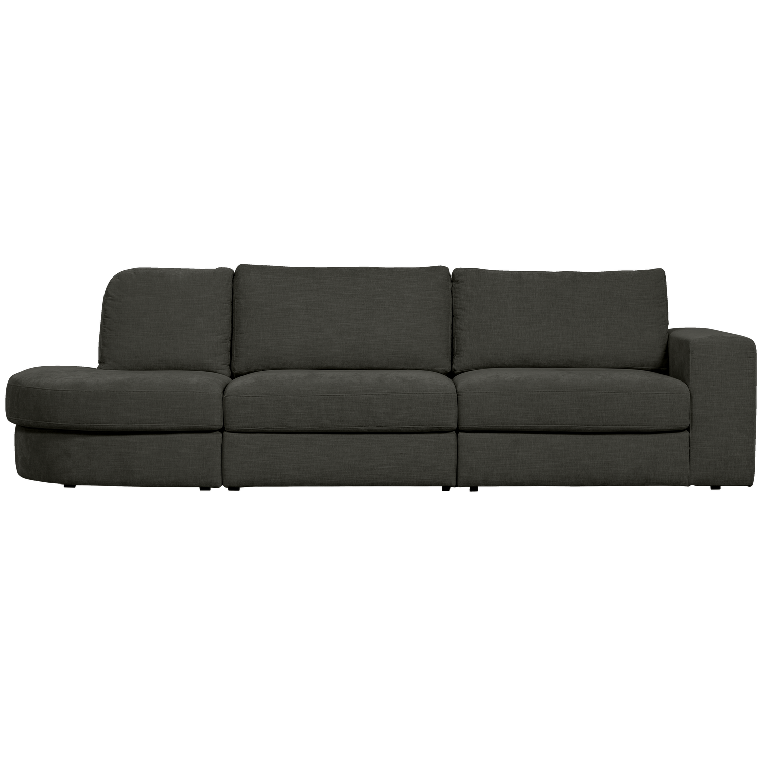 Sofa open linkerzijde FAMILY antraciet