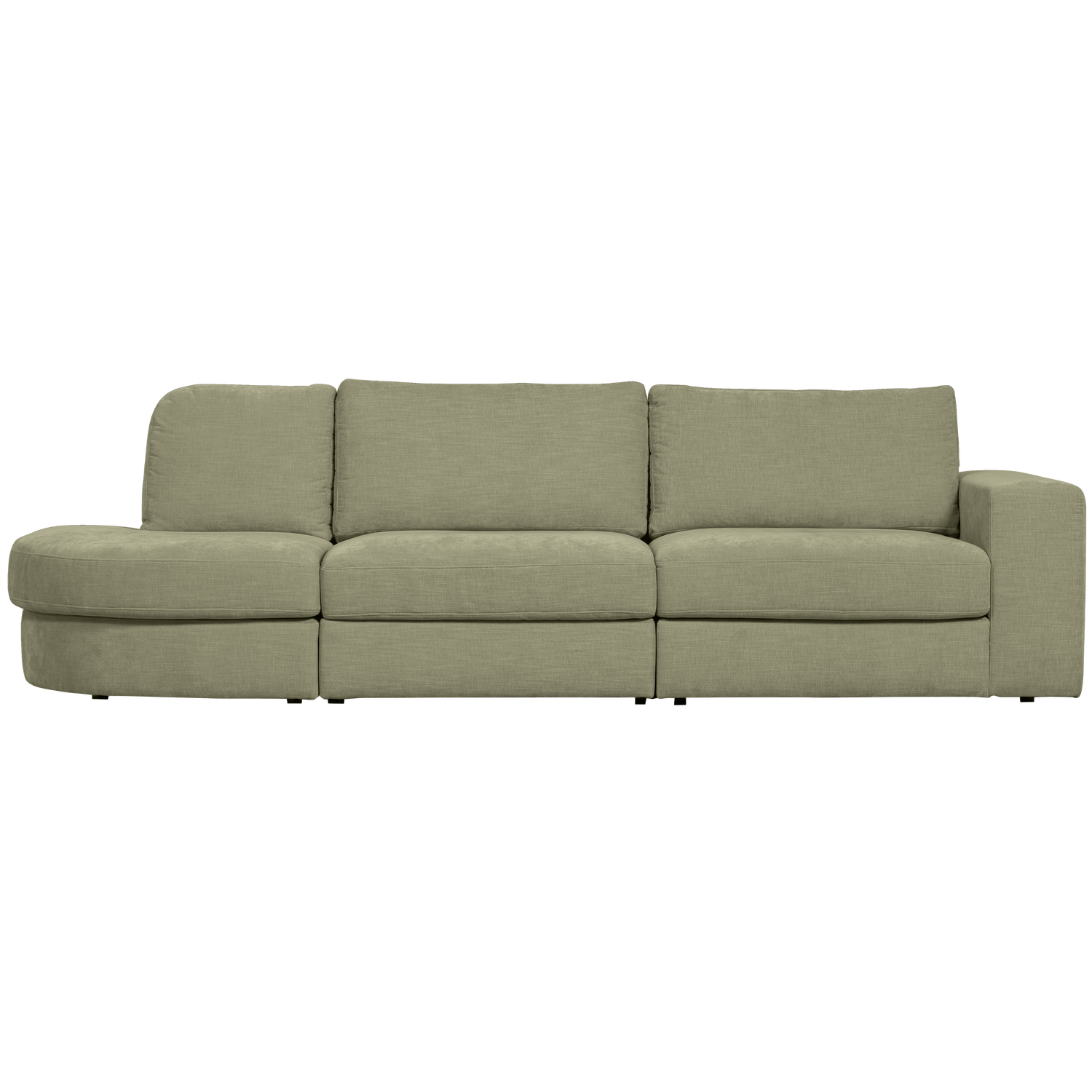 Sofa offene linke FAMILY grün
